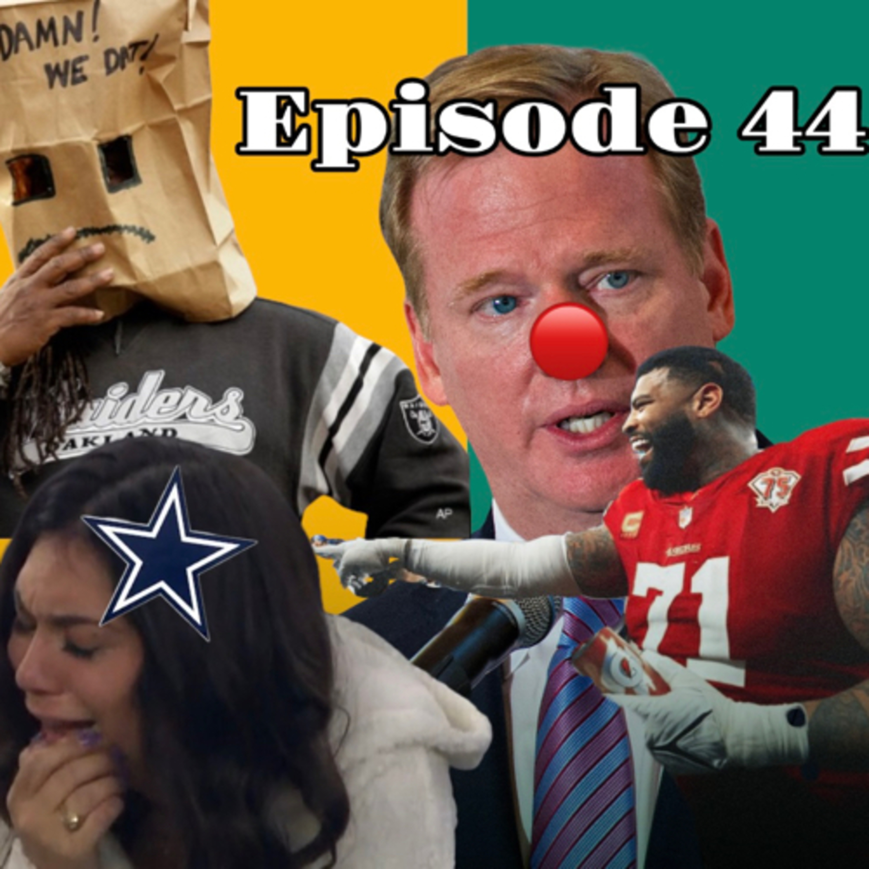 EP 44 Why Are We giving Participation Trophies to garbage 7 Seeds In The NFL How Bout Them Cowboys! episode artwork