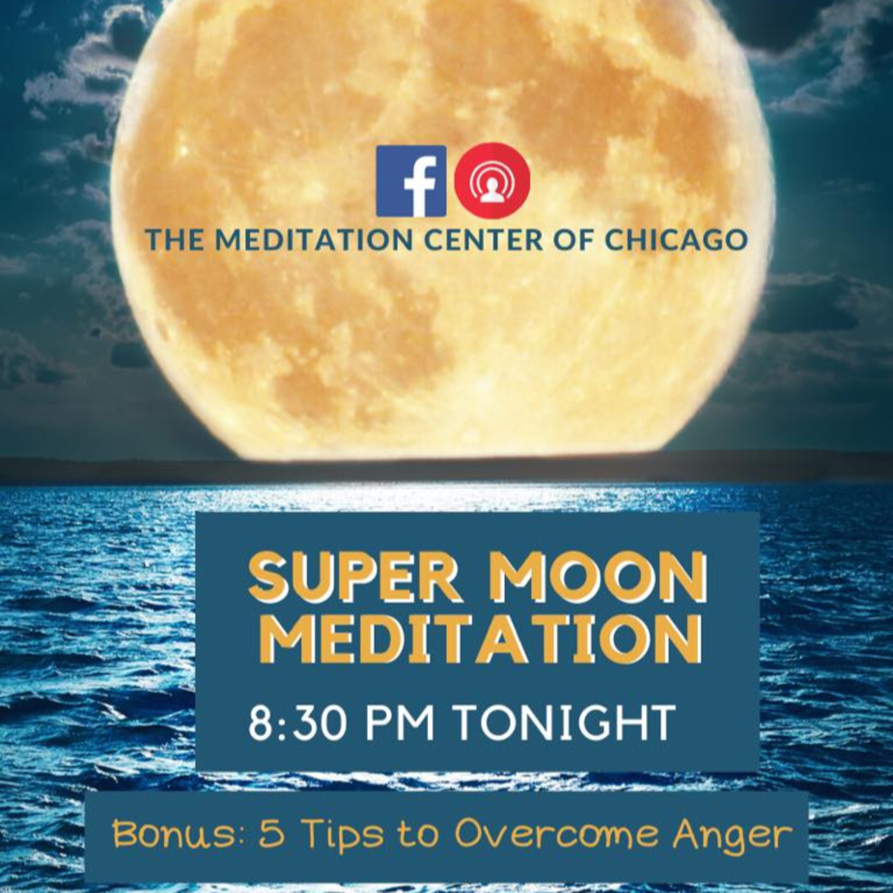 Daily Pause: Full Moon Meditation & 5 Tips to Overcome Anger