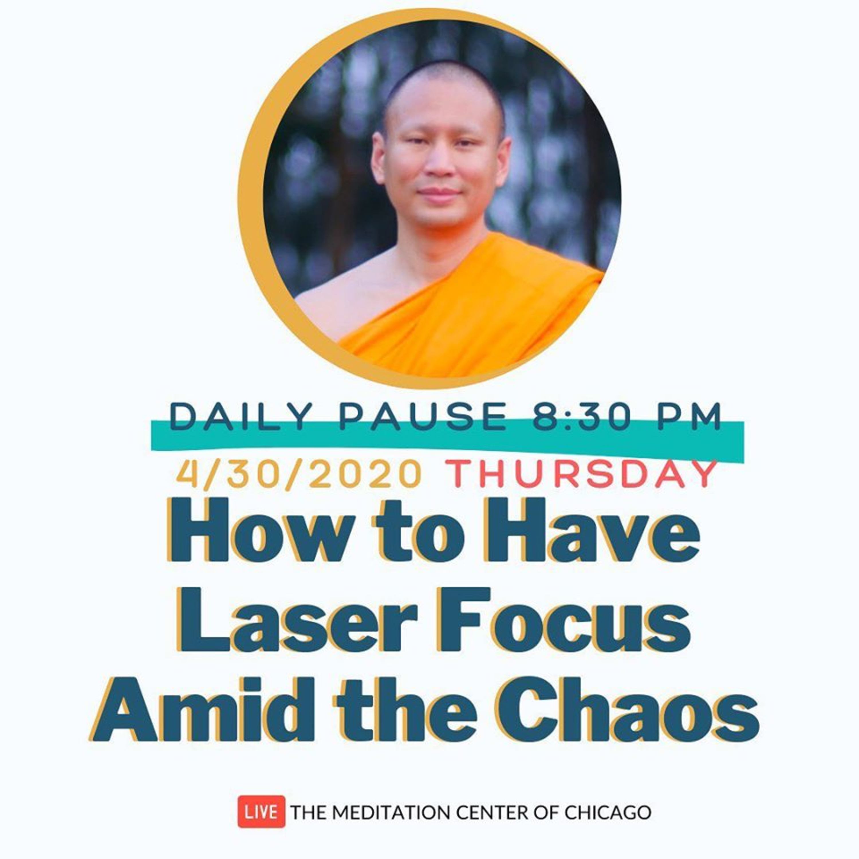 Daily Pause: How to Have Laser Focus Amid the Chaos