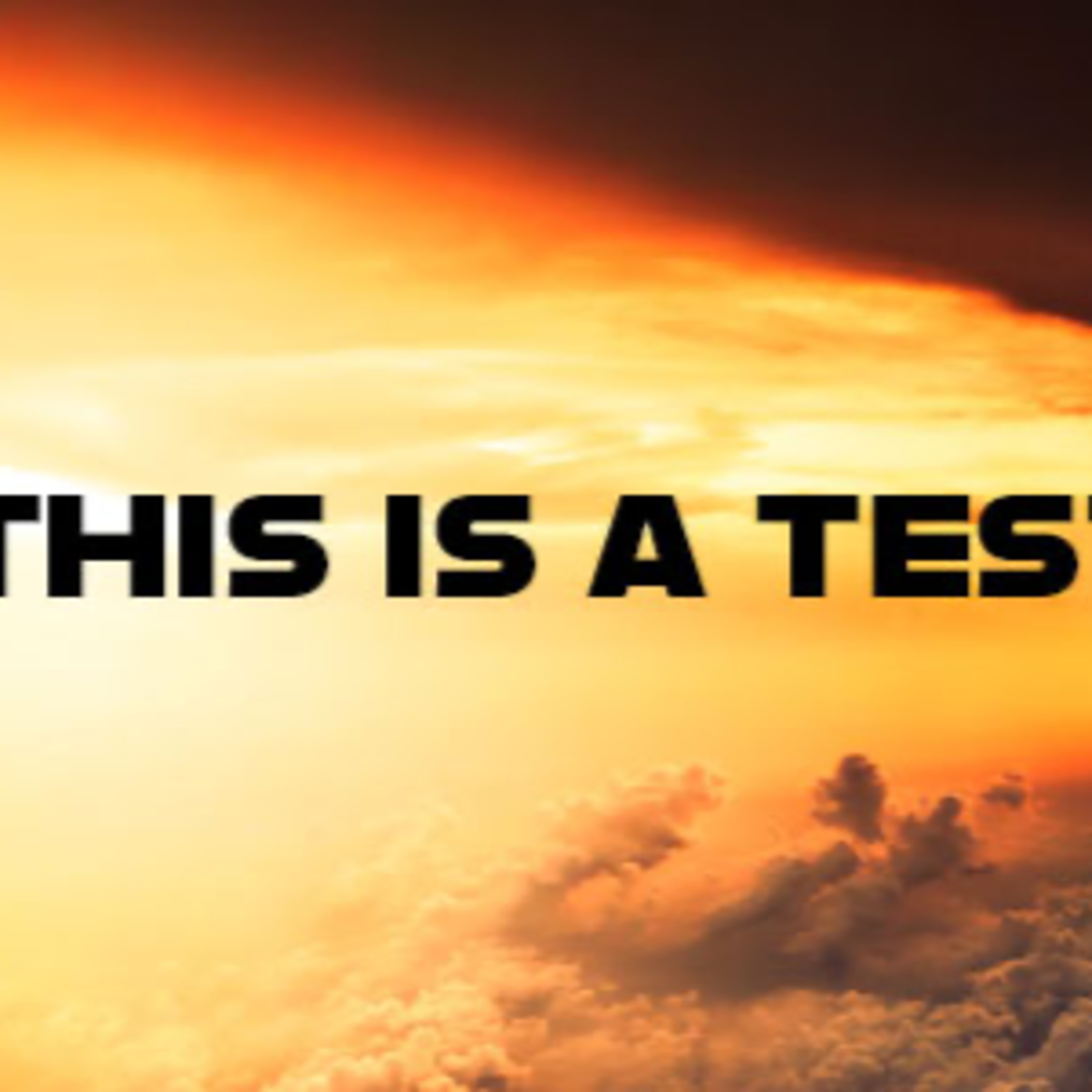 This Is A Test episode artwork