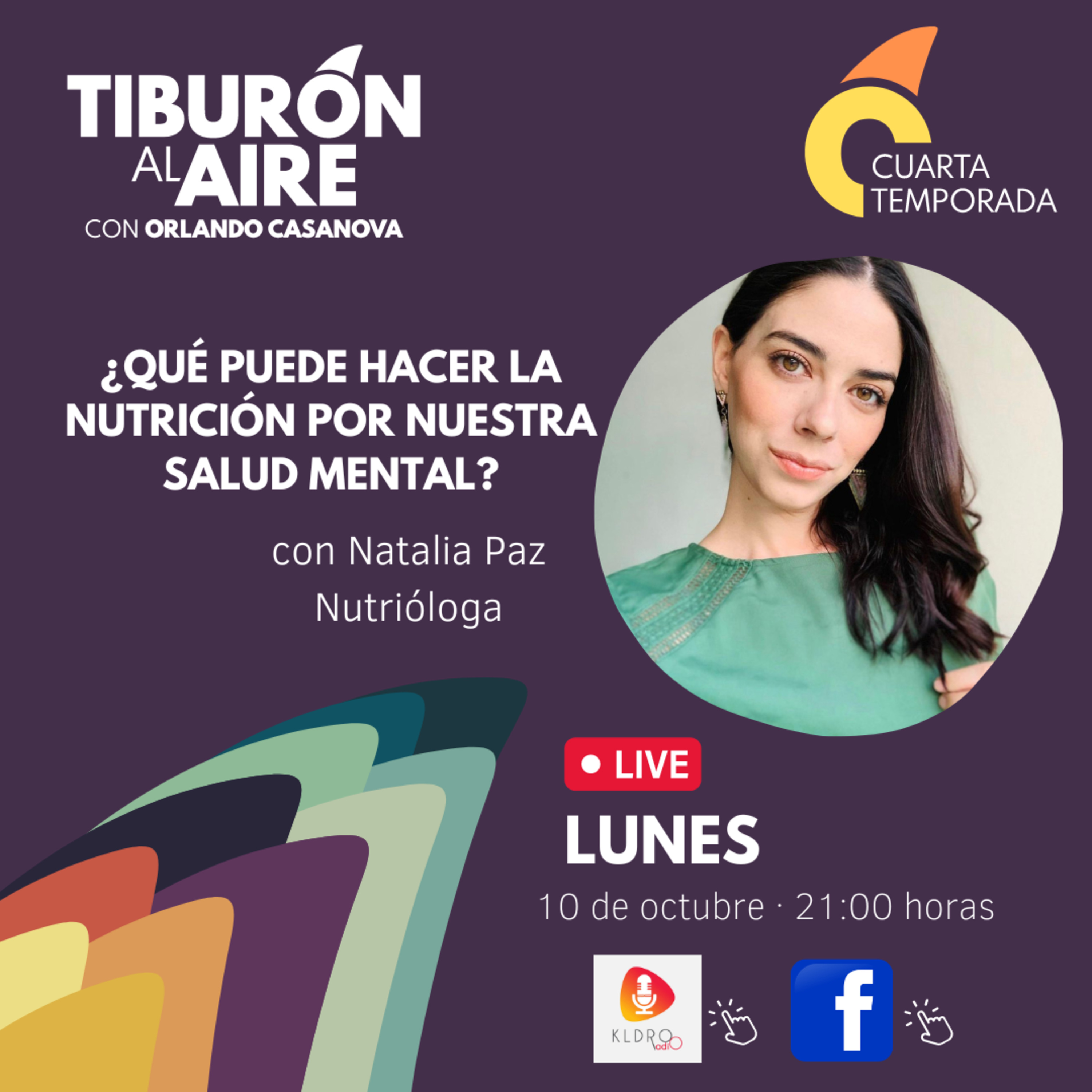 ¿Qué puede hacer la nutrición por nuestra salud mental? con Natalia Paz, Nutrióloga episode artwork