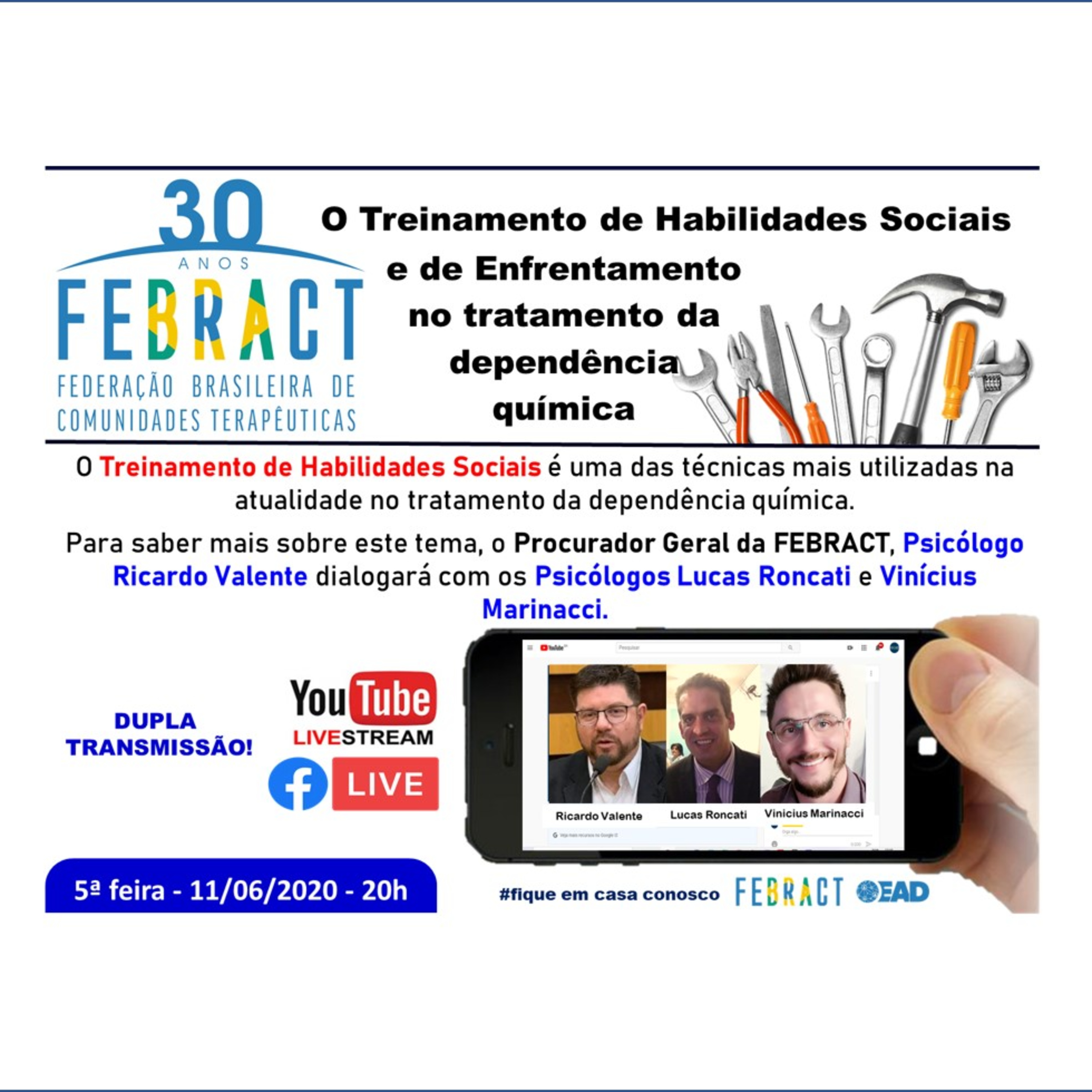 FEBRACT - FEDERAÇÃO BRASILEIRA DE COMUNIDADES TERAPÊUTICAS
