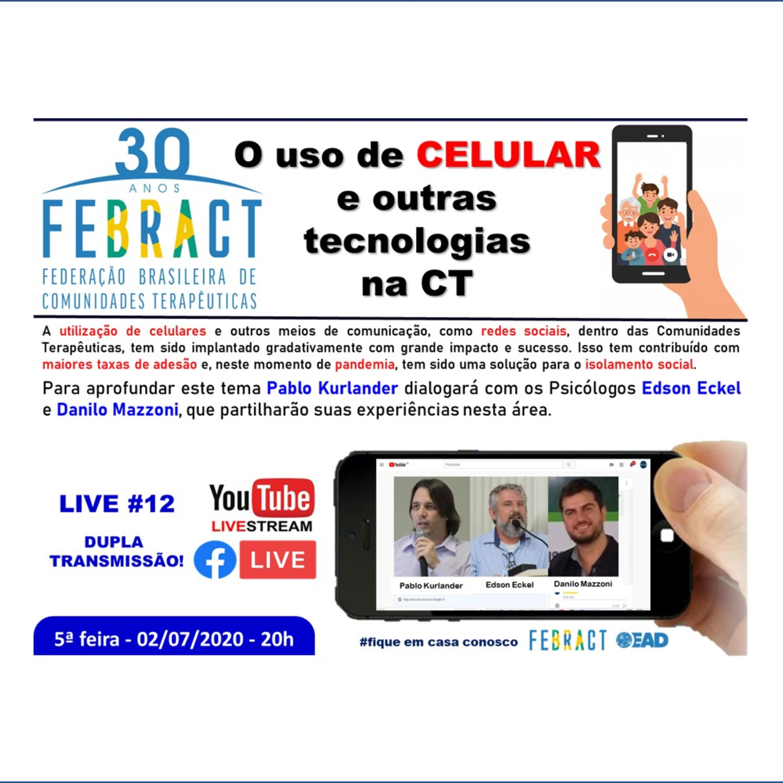 FEBRACT - FEDERAÇÃO BRASILEIRA DE COMUNIDADES TERAPÊUTICAS