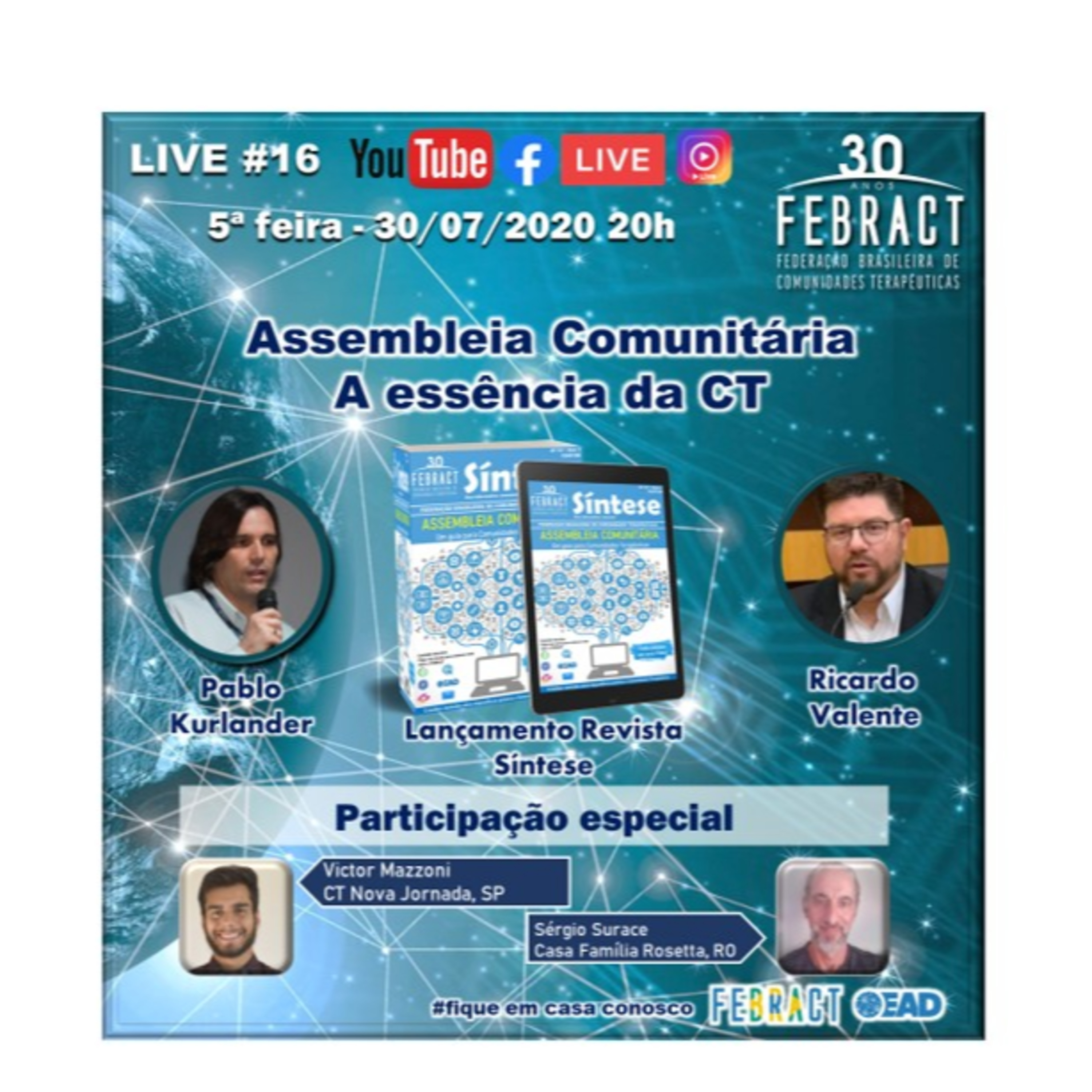 FEBRACT - FEDERAÇÃO BRASILEIRA DE COMUNIDADES TERAPÊUTICAS