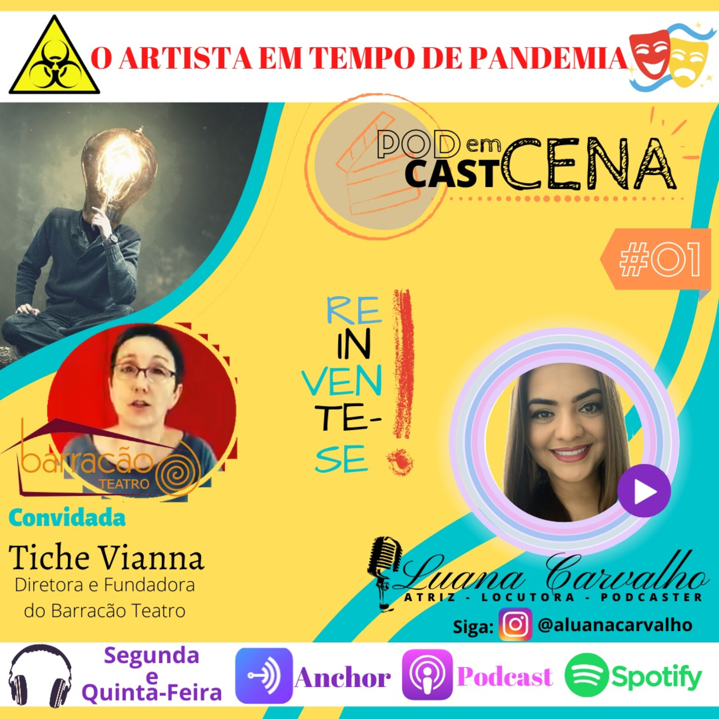PODCAST EM CENA