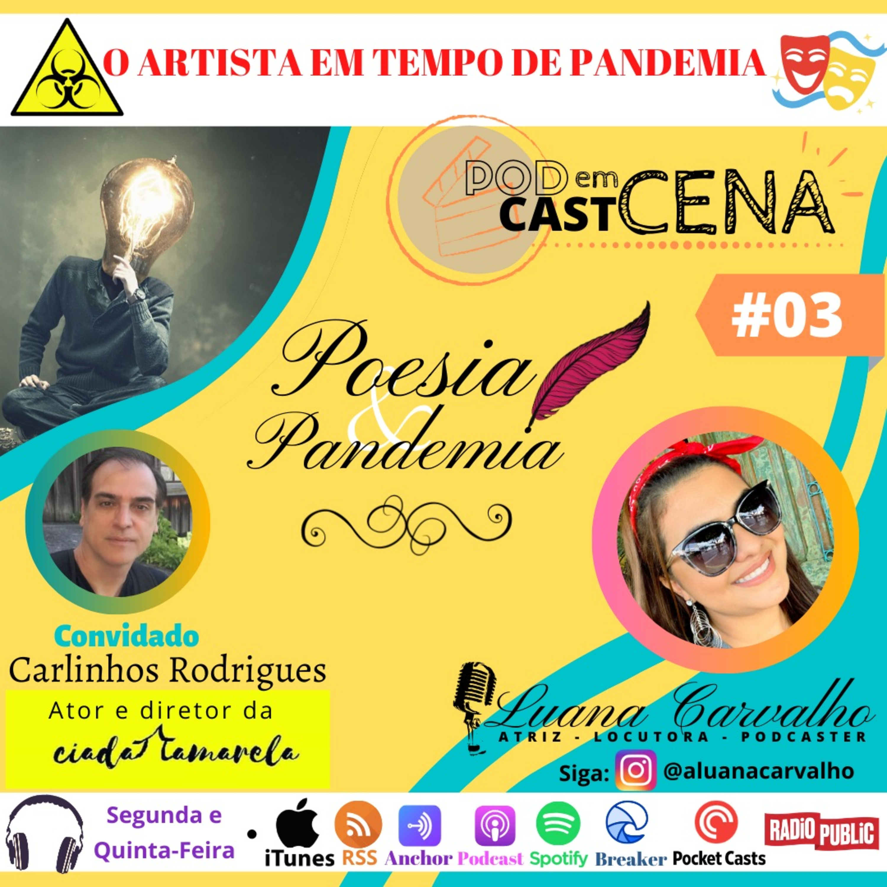 PODCAST EM CENA
