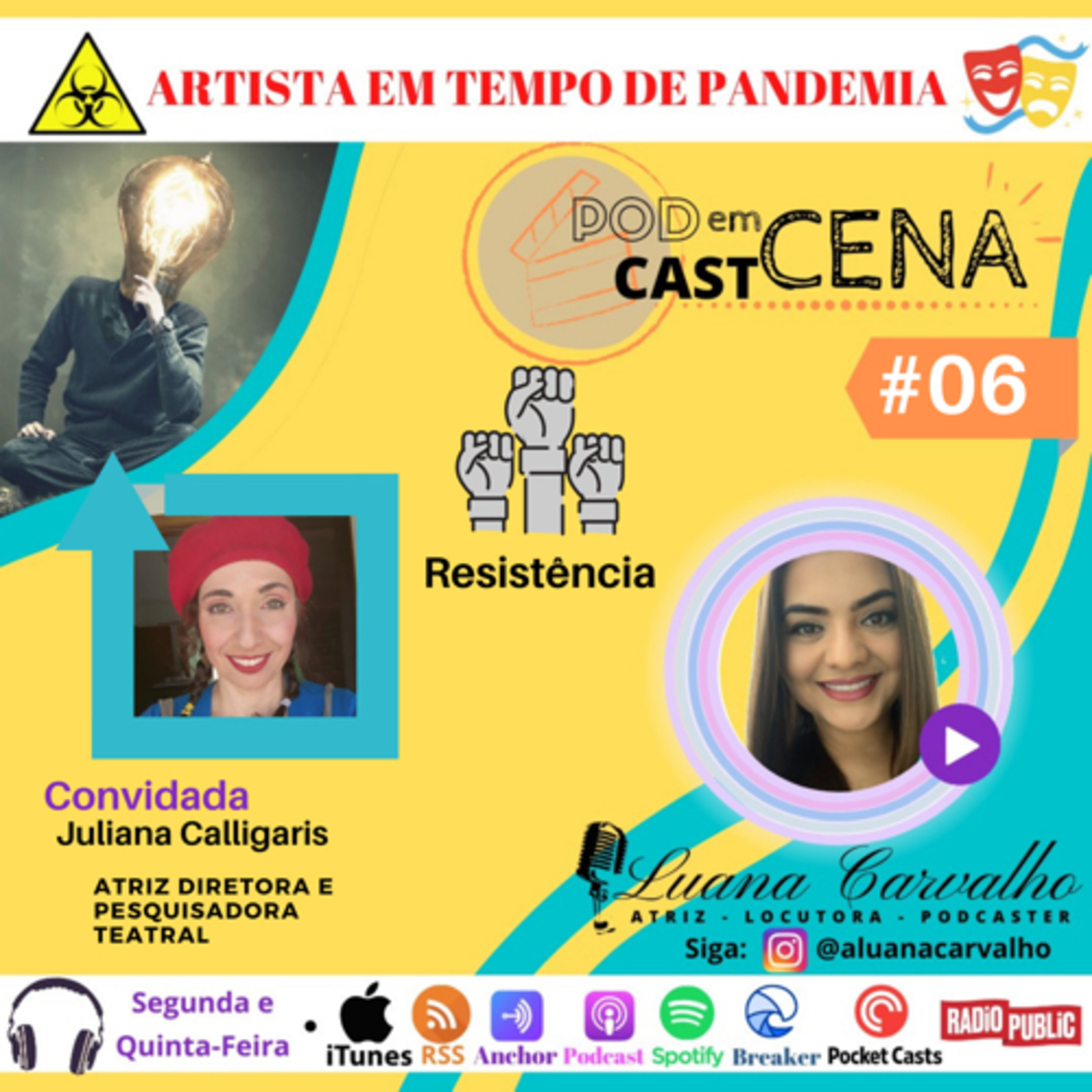 PODCAST EM CENA