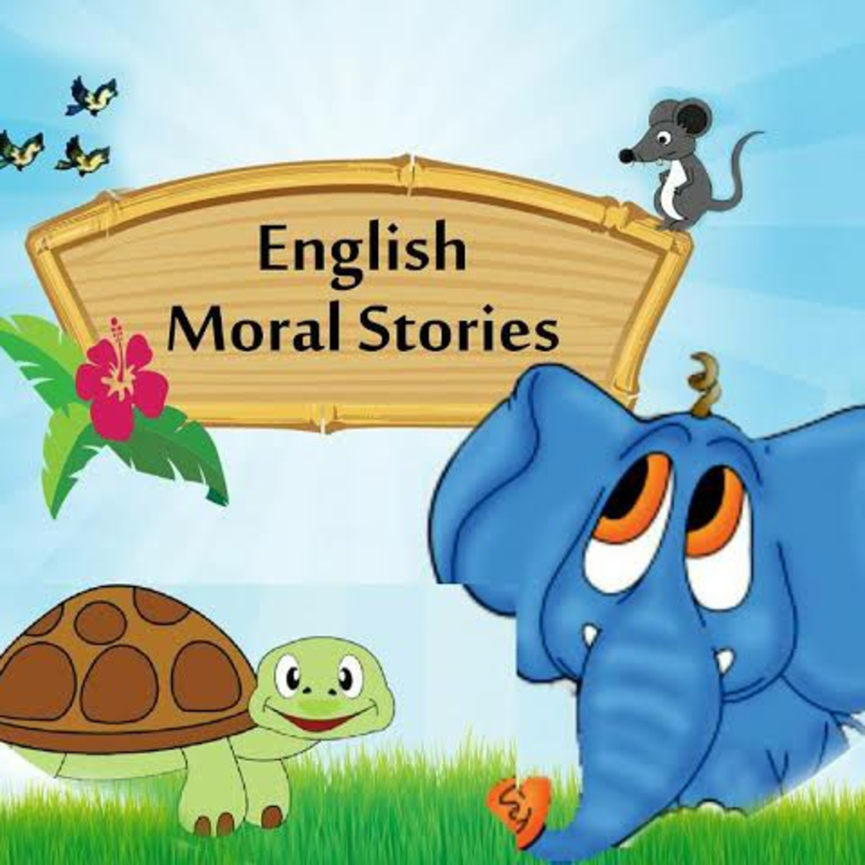 English Moral Story 📖 - The Fox 🐺 & the Grapes 🍇 episode artwork