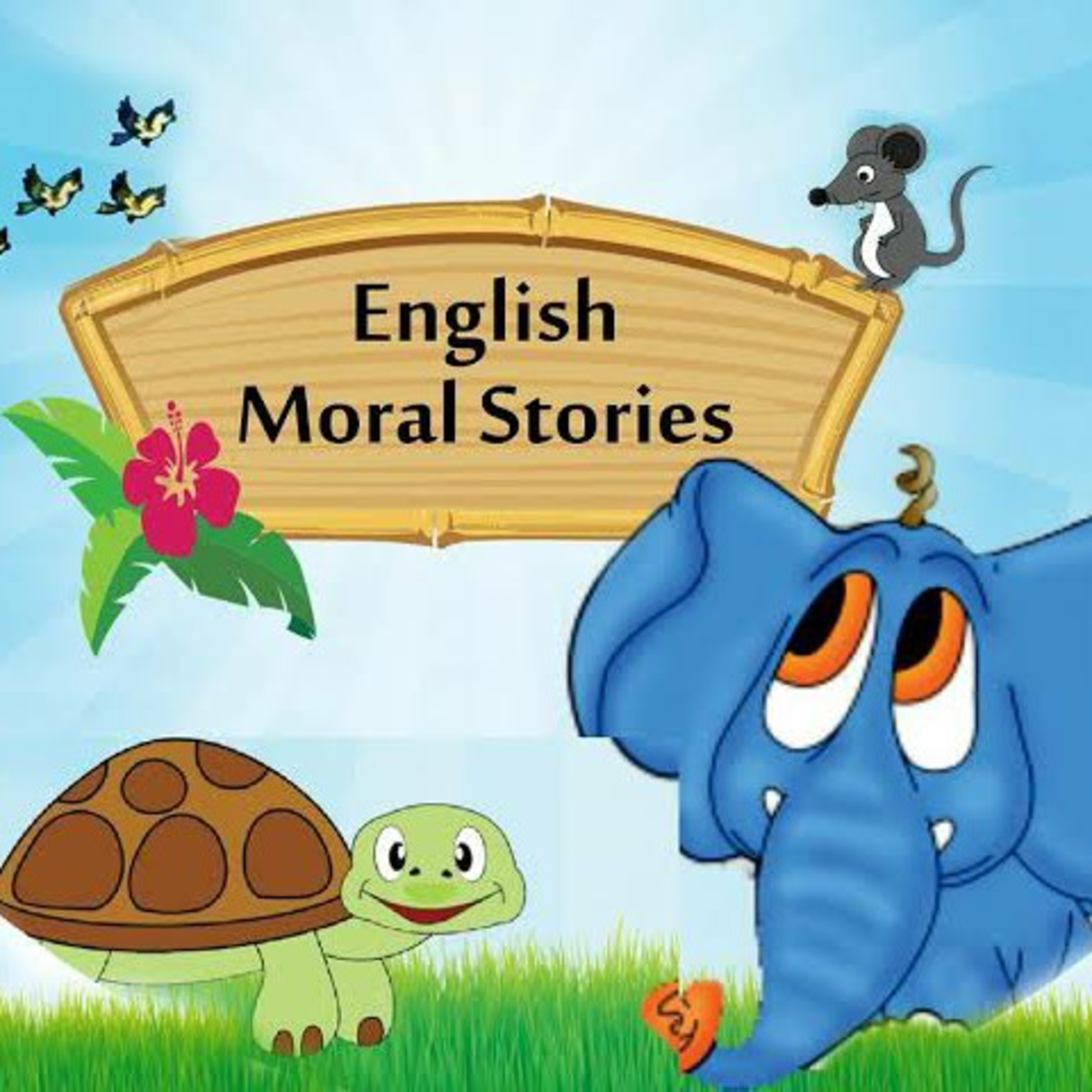 English Moral Story - The Lion 🦁 & the Mouse 🐀 episode artwork