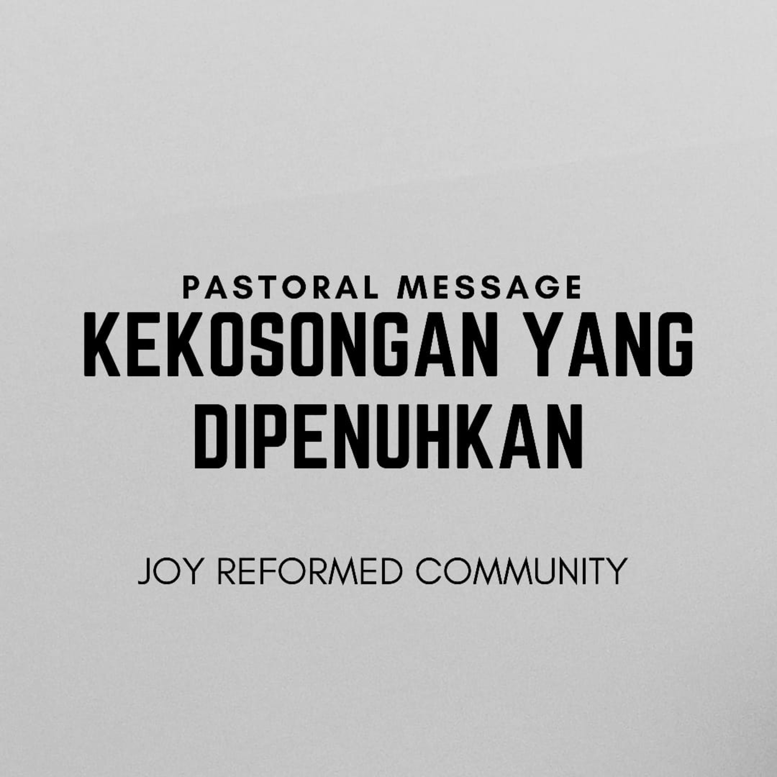 JOY REFORMED COMMUNITY