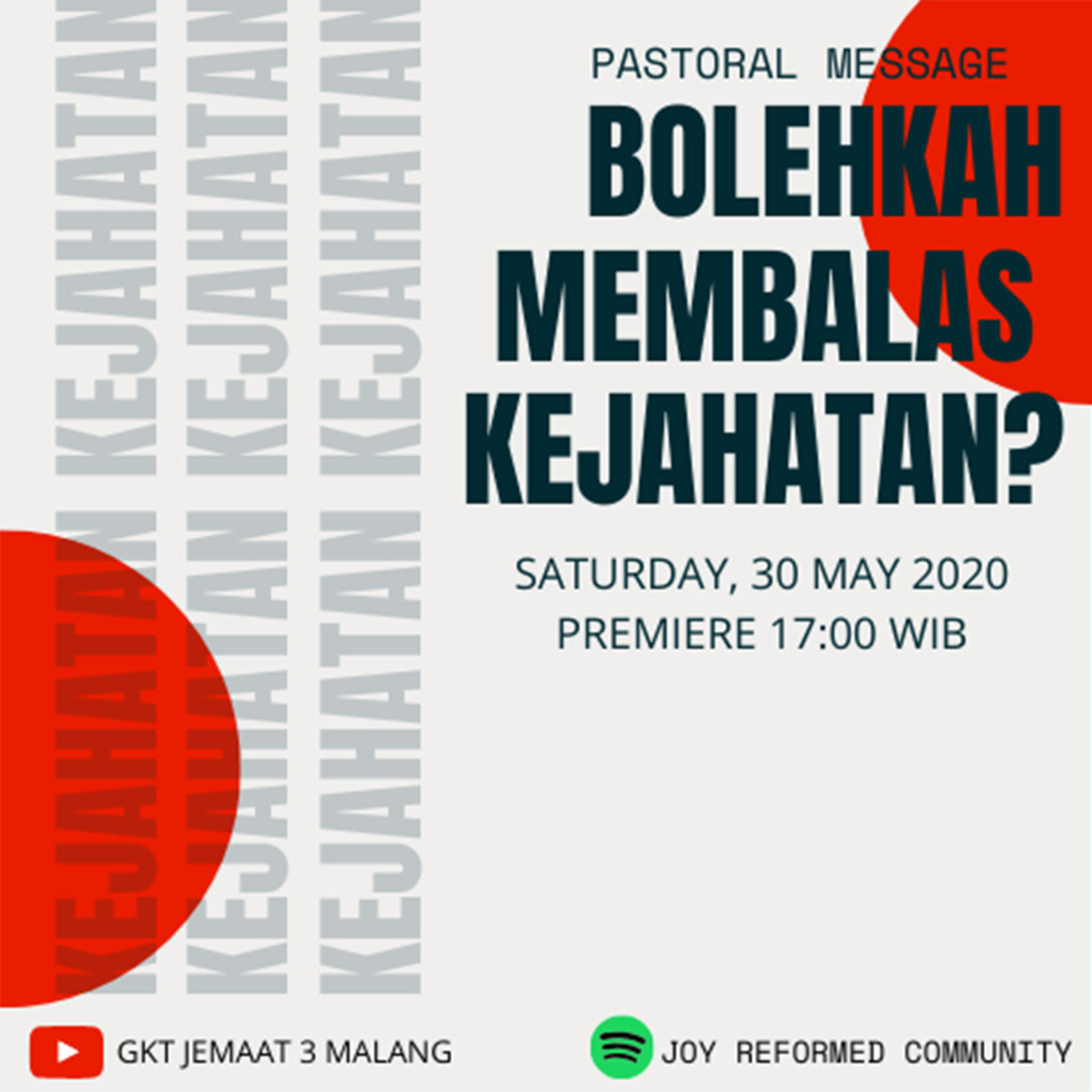 JOY REFORMED COMMUNITY
