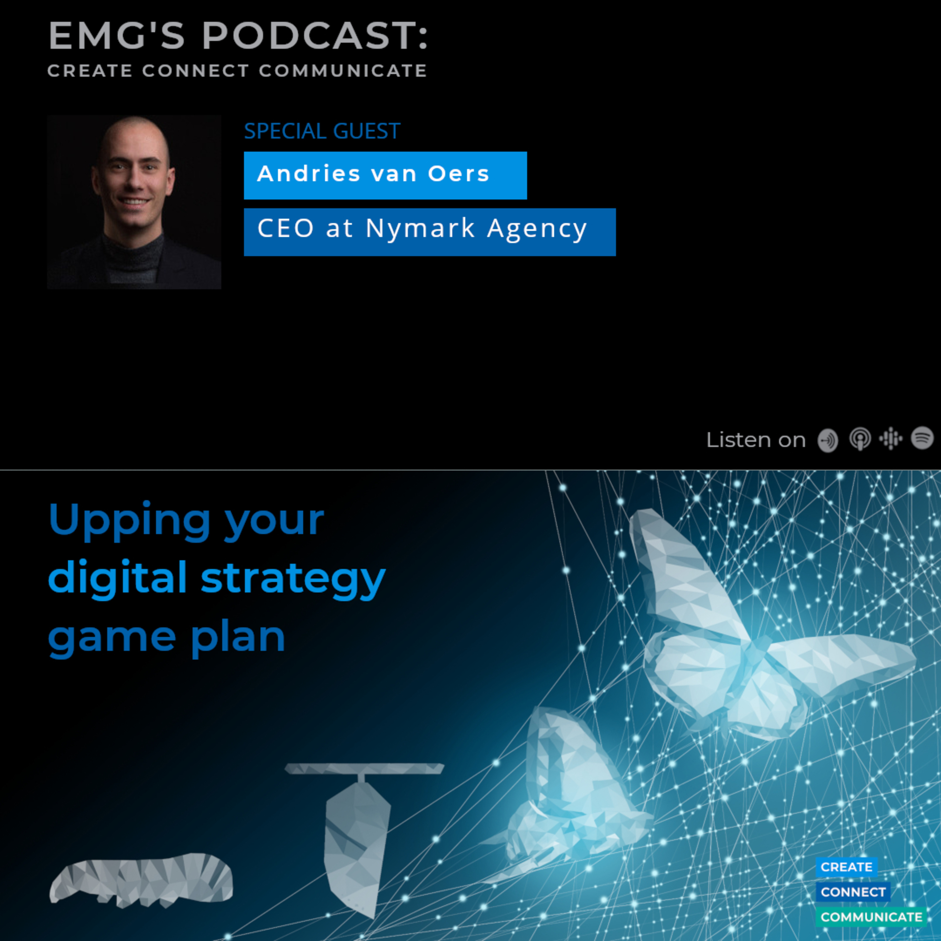 create connect communicate: The podcast series