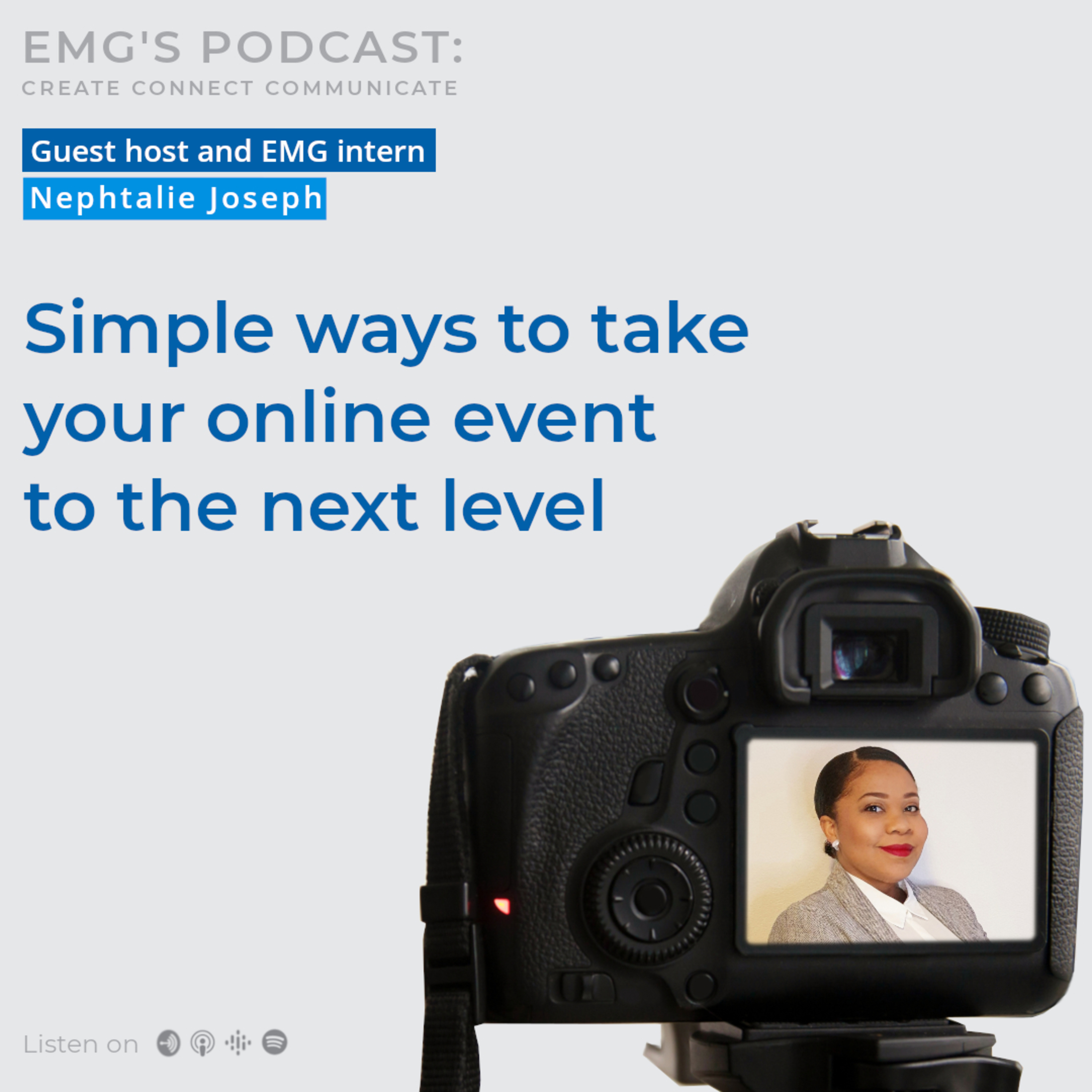 create connect communicate: The podcast series