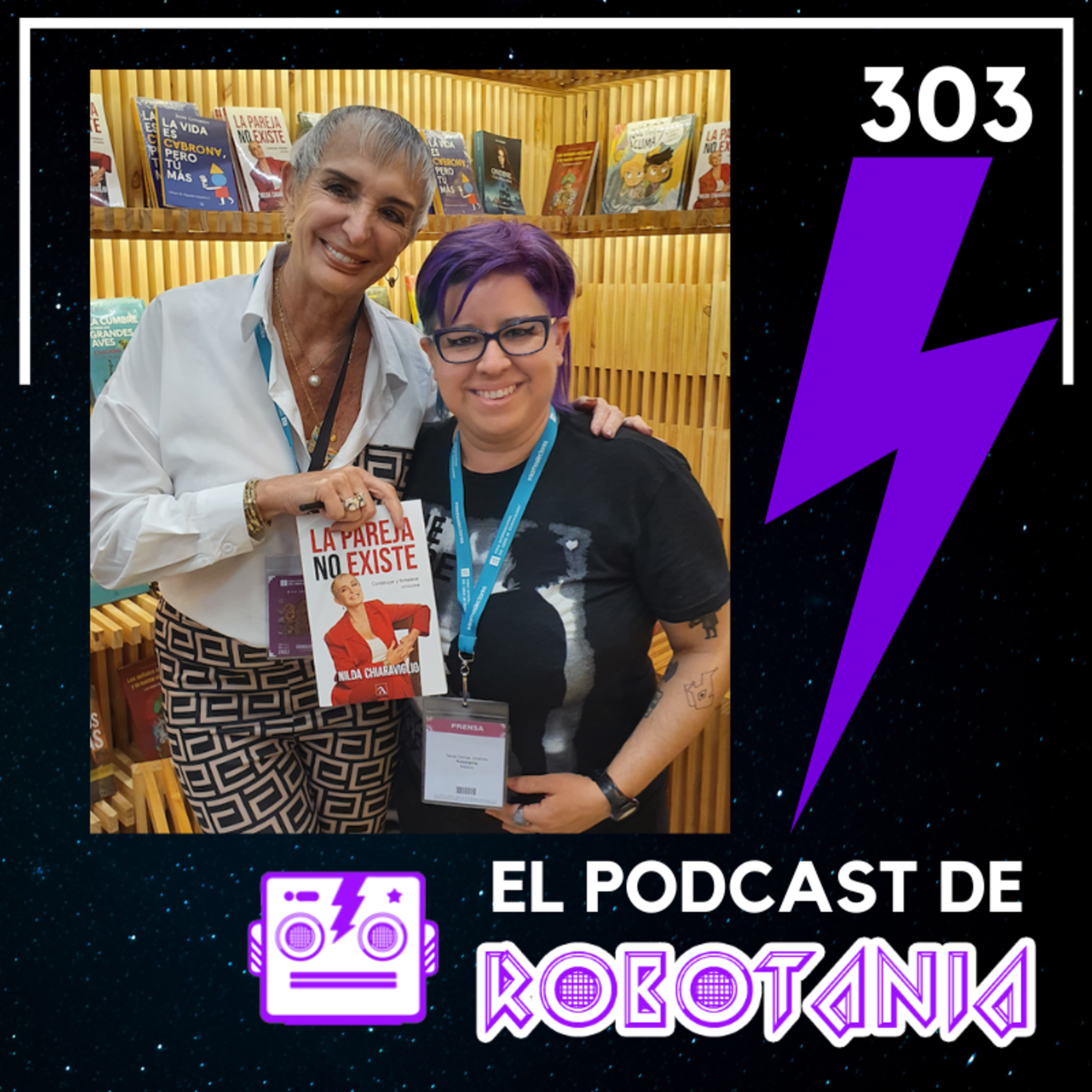 303 El Podcast de Robotania: Charla con Nilda Chiaraviglio y su nuevo libro ‘La pareja no existe’ episode artwork