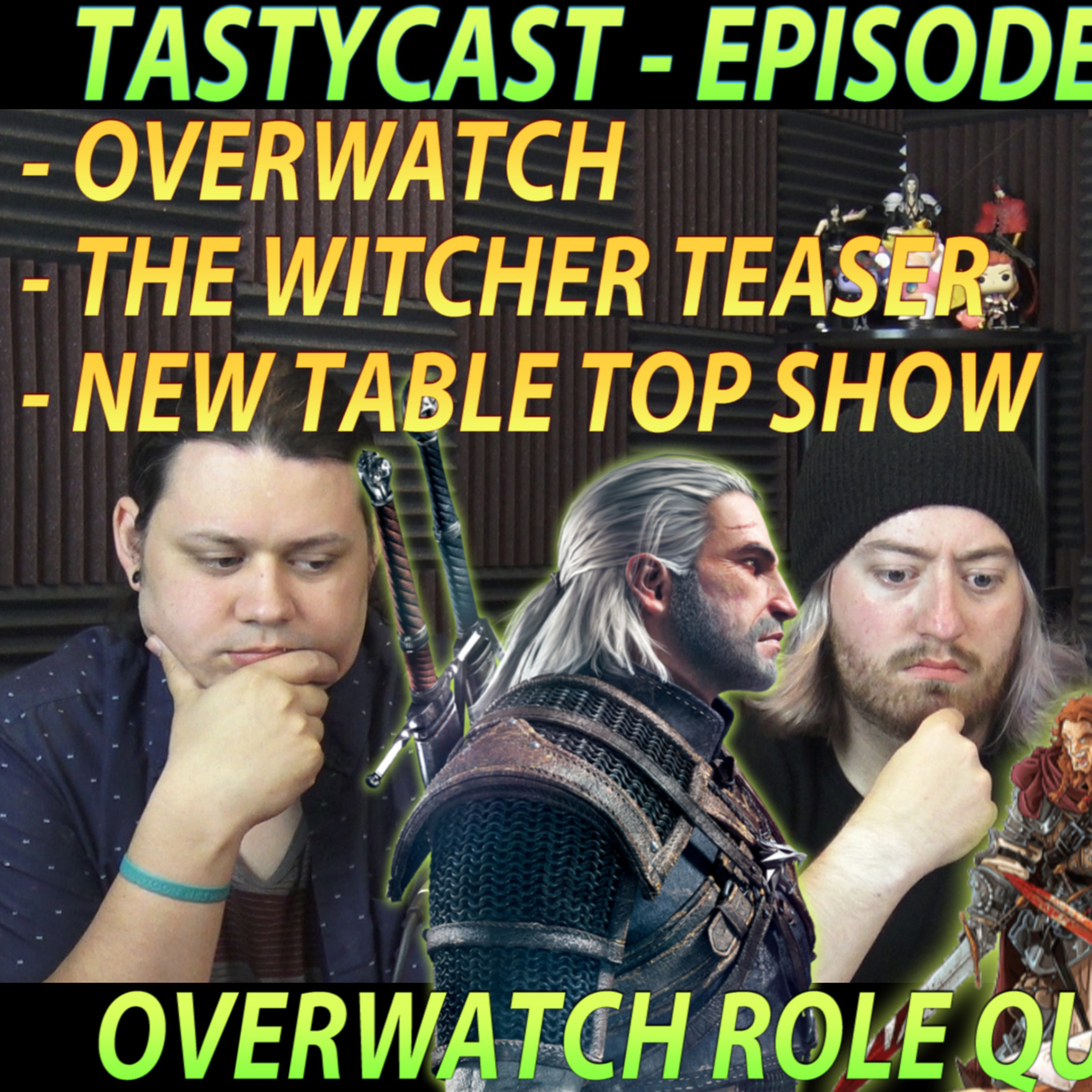 Reacting to The Witcher teaser, Overwatch Role Queue system and our new upcoming tabletop show!