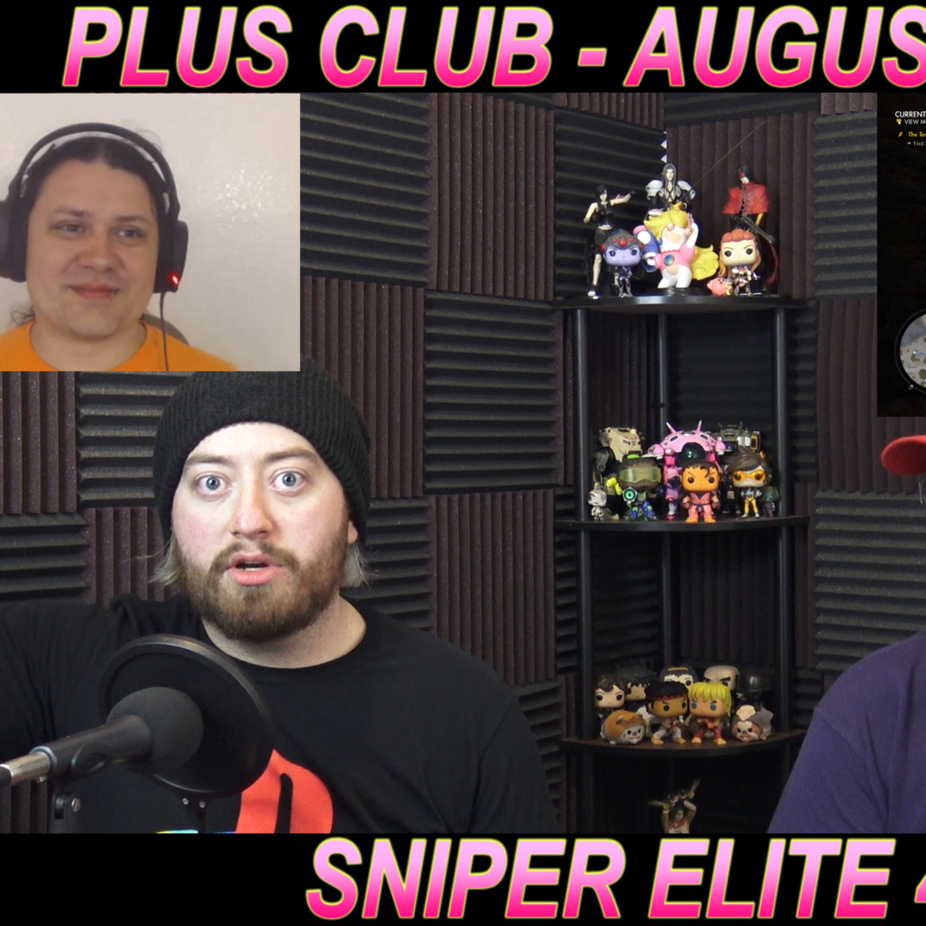 We played Wipeout Omega Collection and Sniper Elite 4, lets talk about it! (Plus Club August 2019)