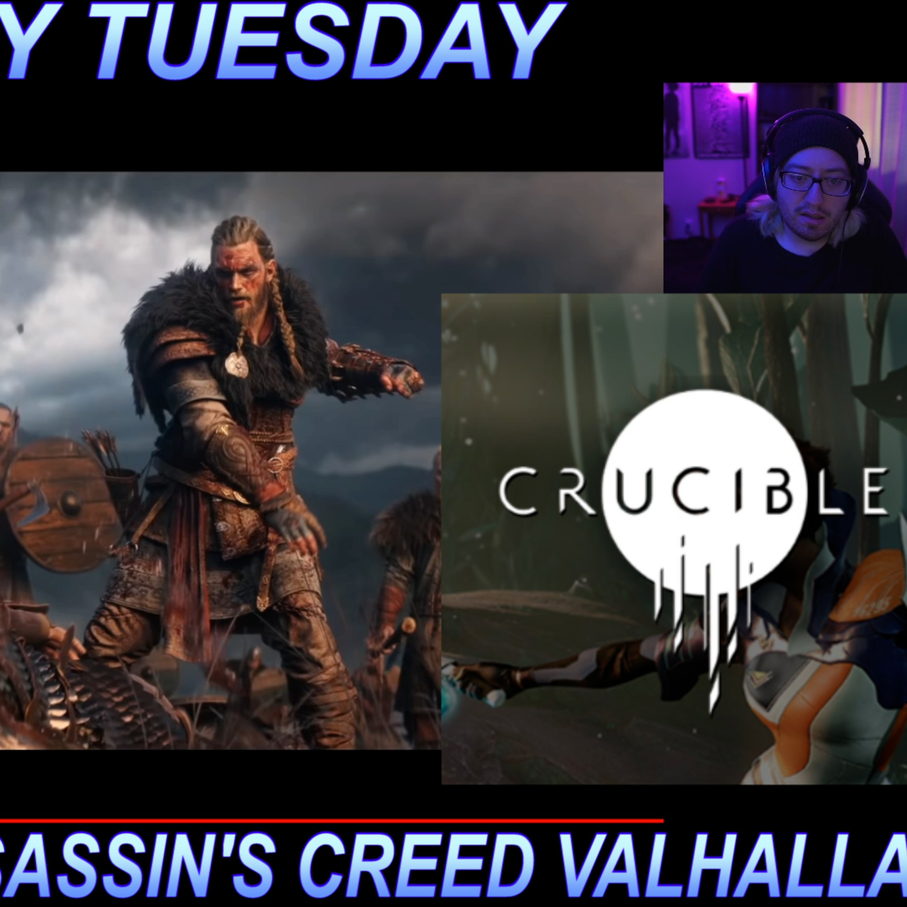 Let's talk about Assassin's Creed Valhalla, Crucible and the new Lord of the Rings game?