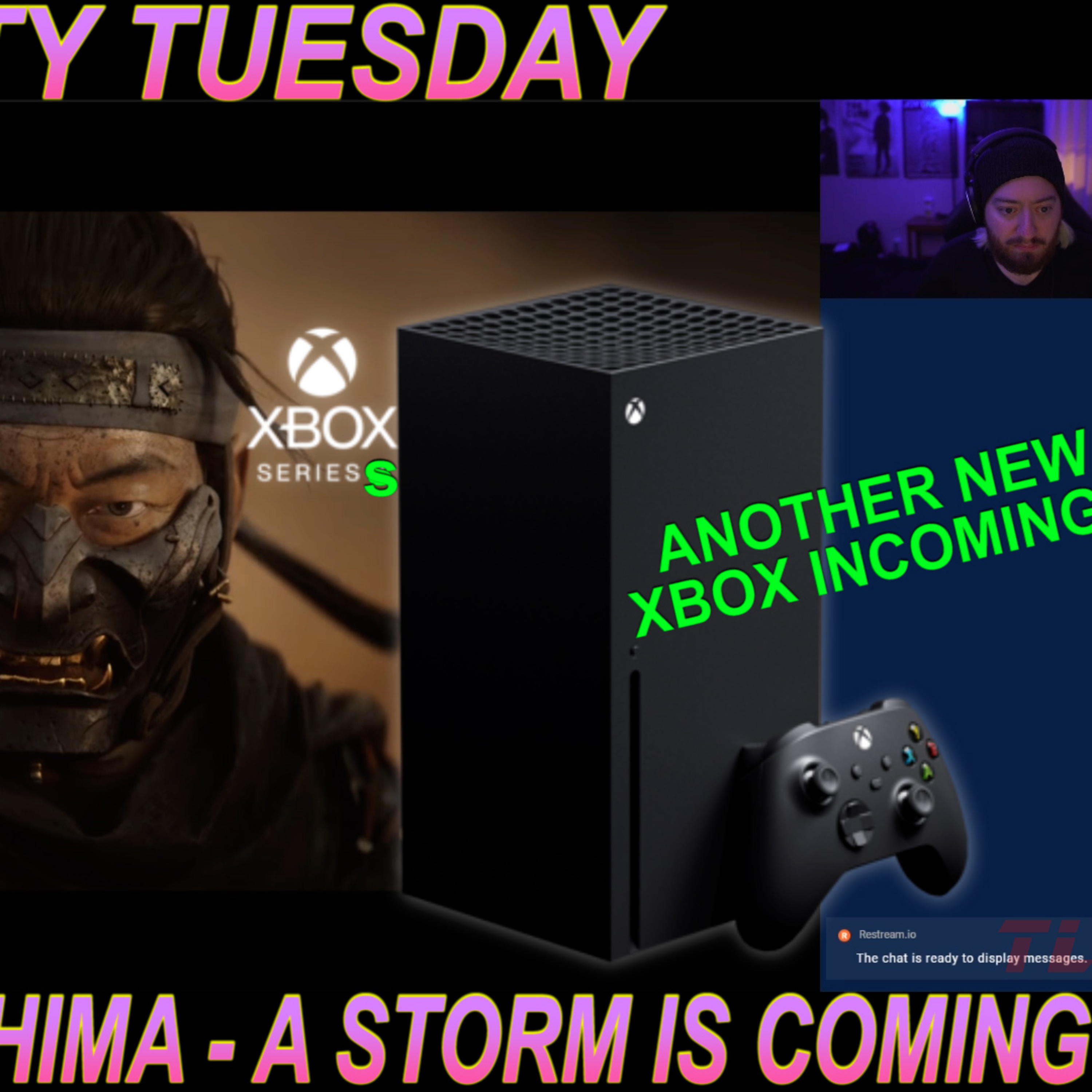Reacting to Ghost of Tsushima: A Storm is Coming and Xbox Series S reveal incoming?