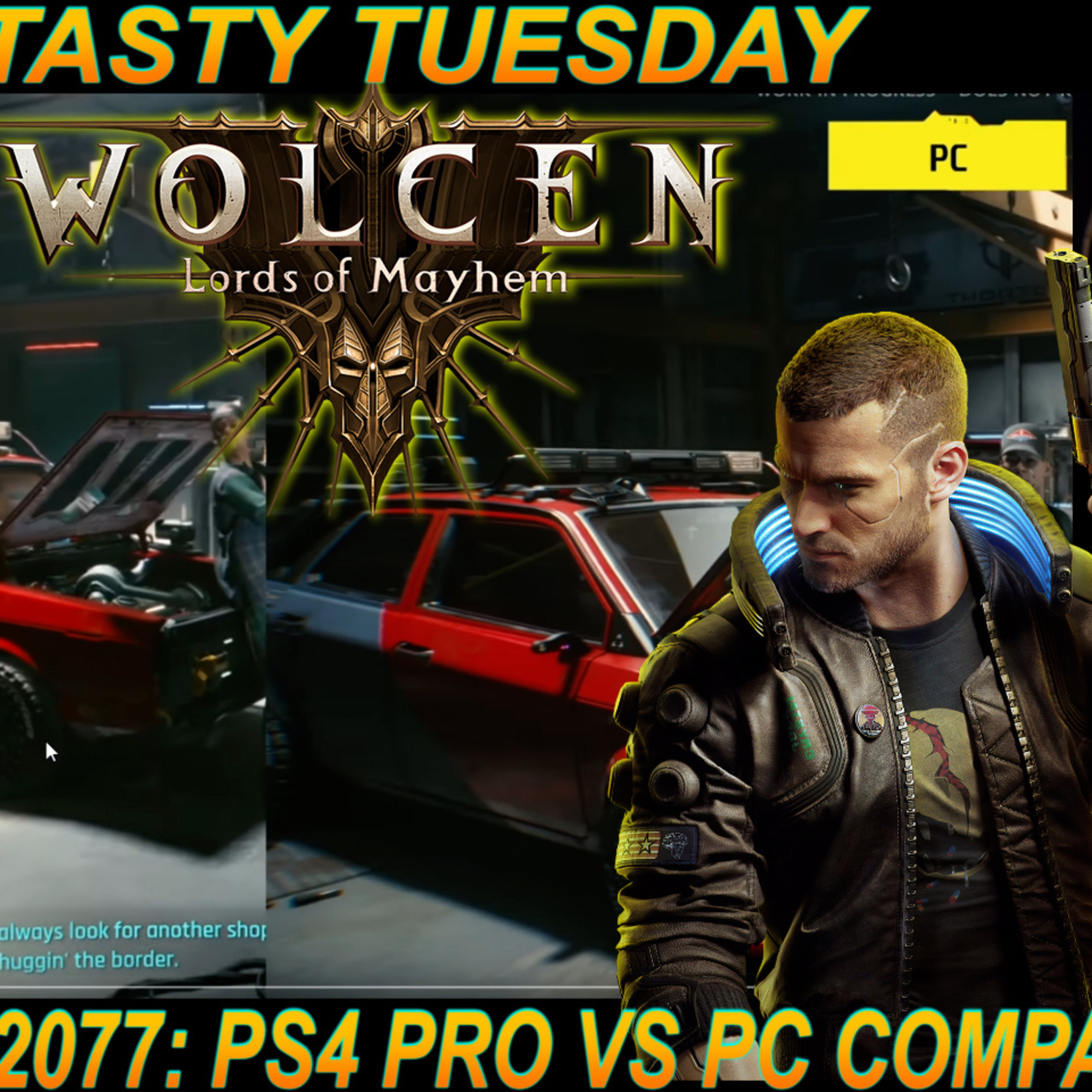 Reacting to Cyberpunk 2077 PC PS4 Pro graphics comparison and can Wolcen make a comeback? episode artwork