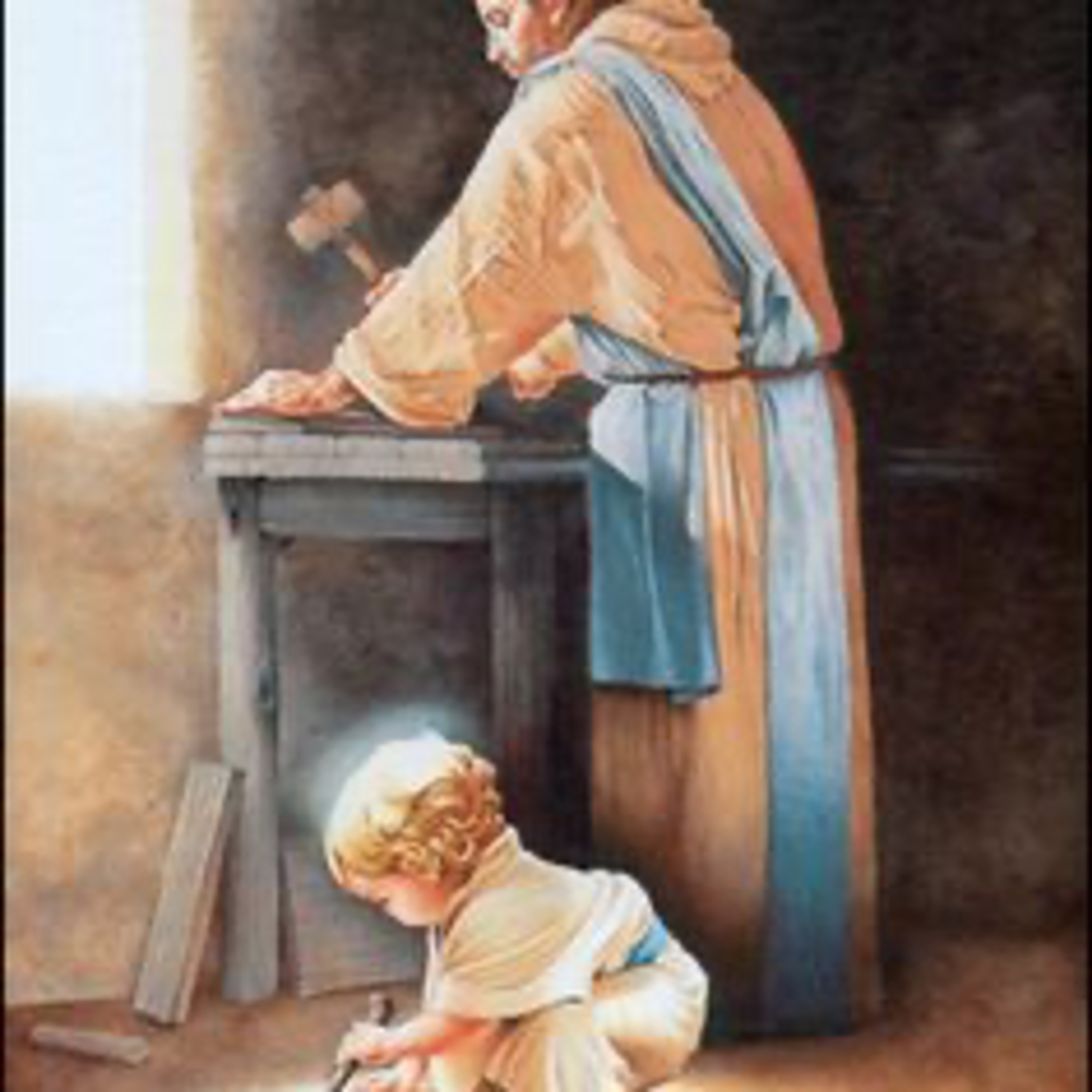 Family dedicated to the Sacred Heart of Jesus