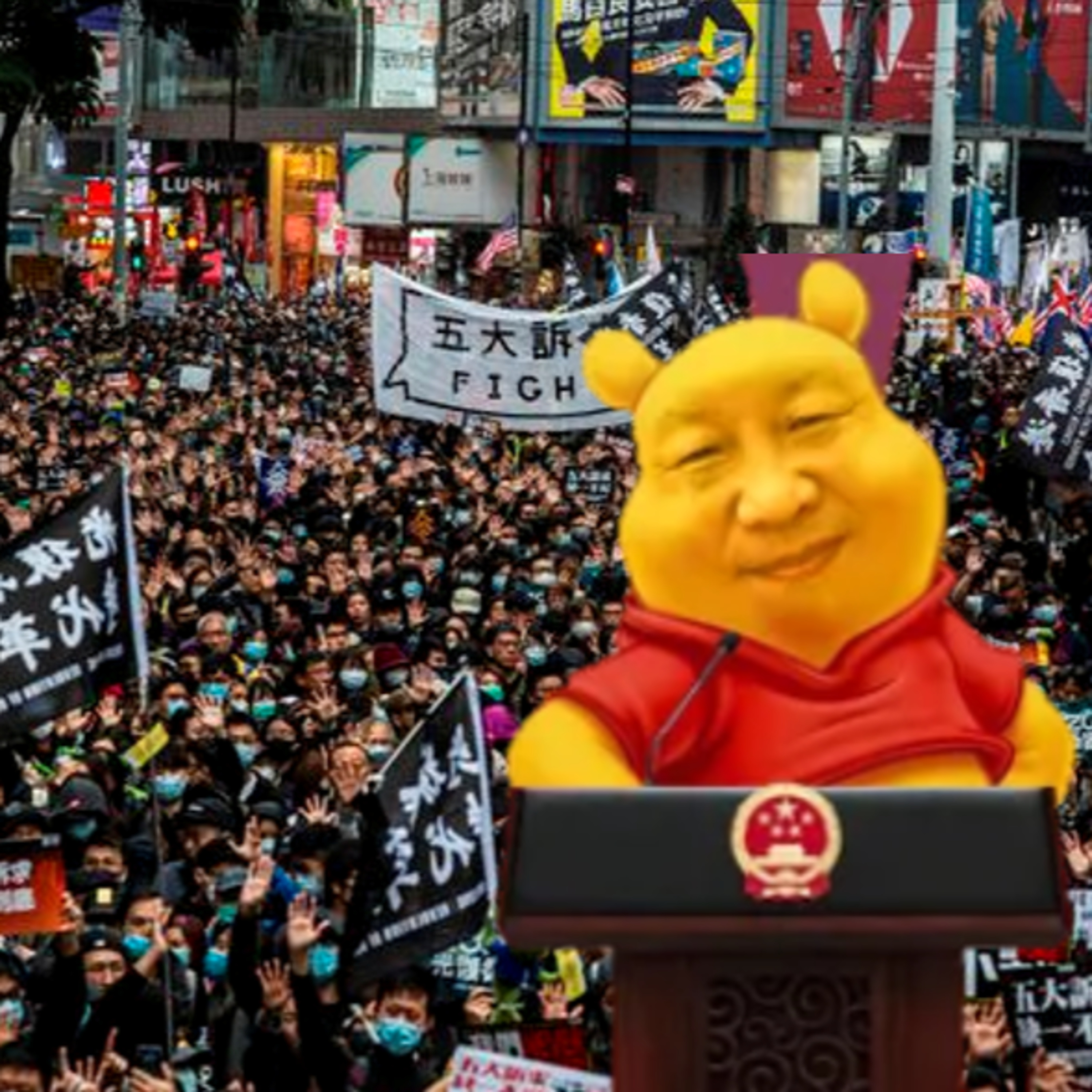 S1E11 Hong Kong: The Dictatorial Adventures of Xi Jin-Pooh episode artwork