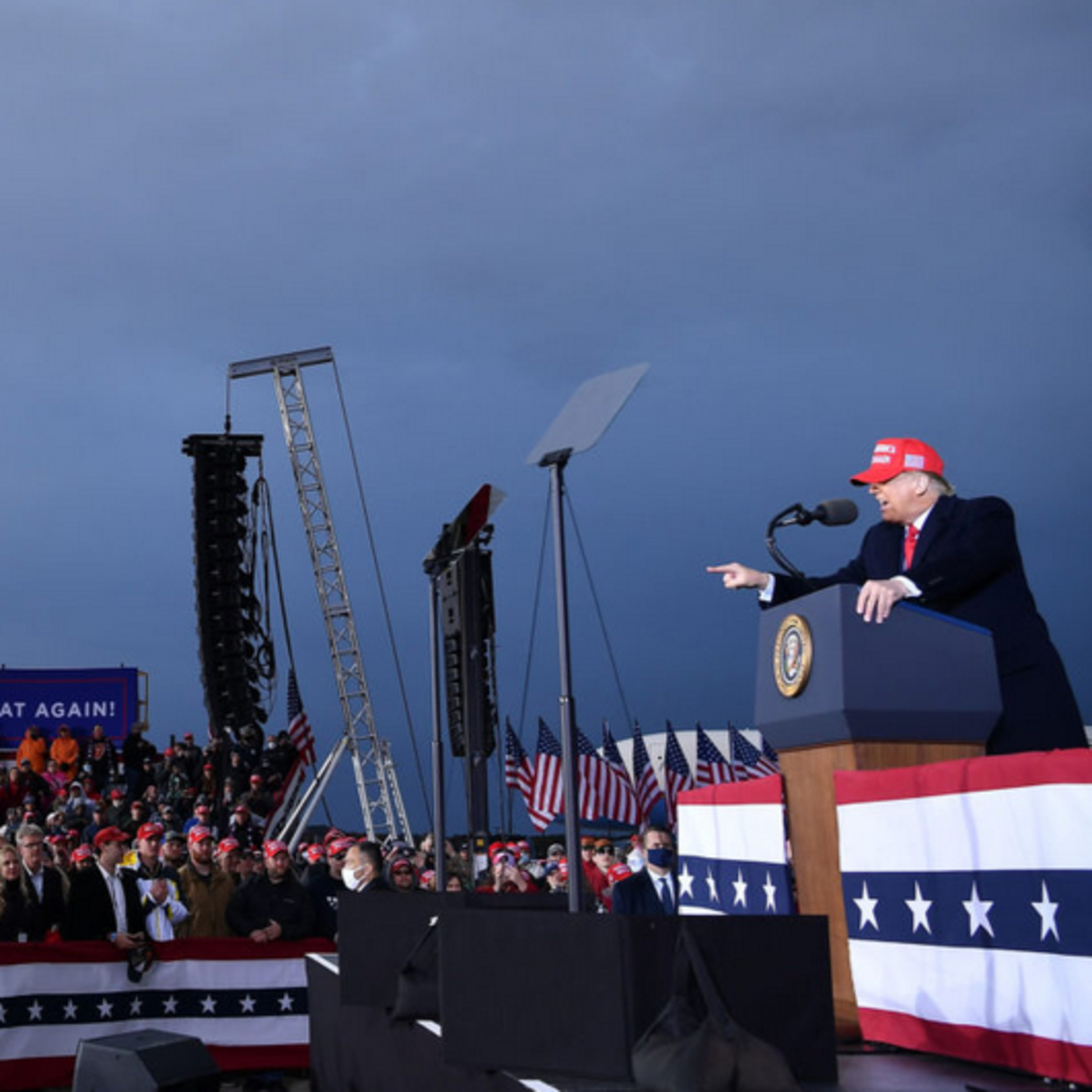 Trump says, "Lock them all up!" | in the clear #96 episode artwork