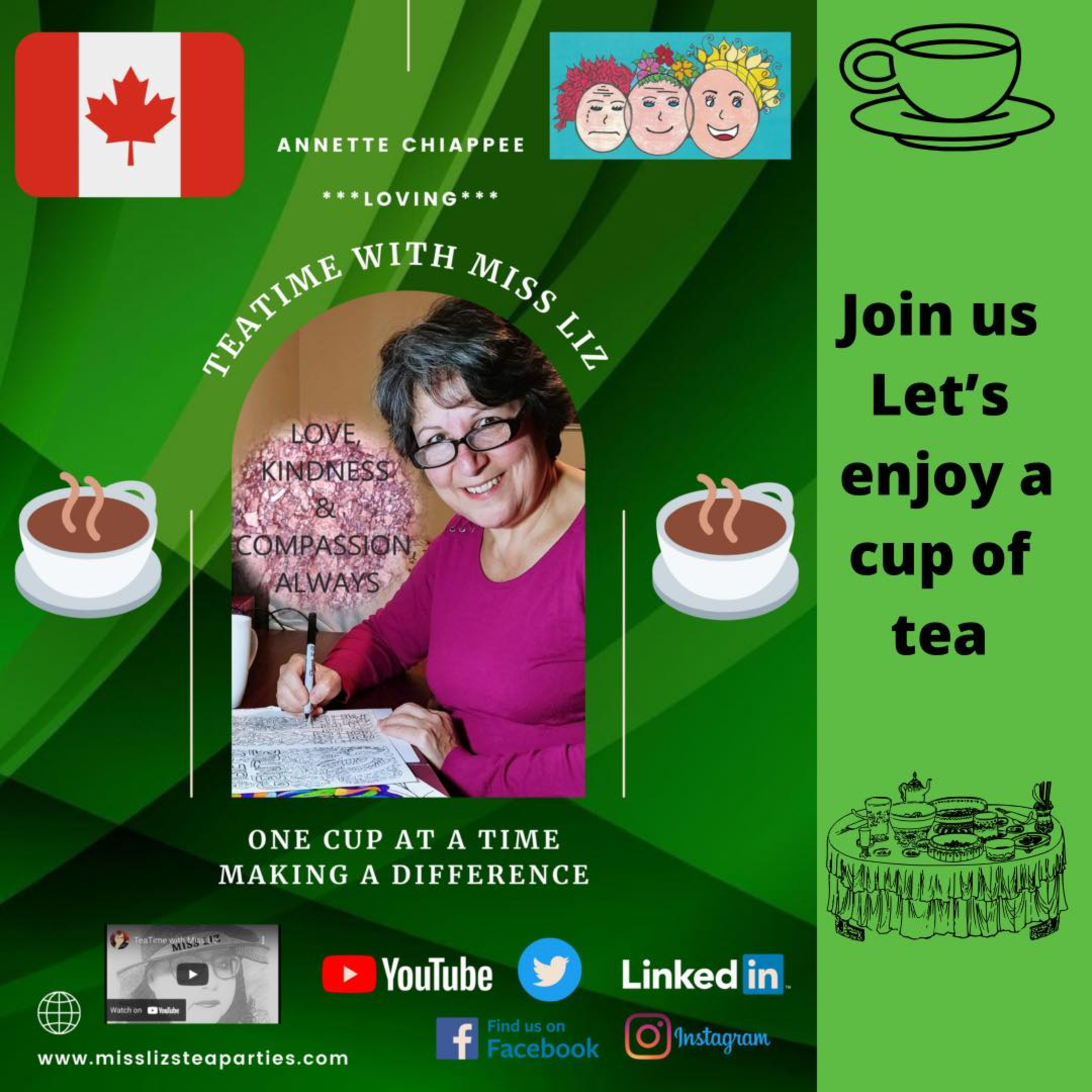 Teatime with Miss Liz