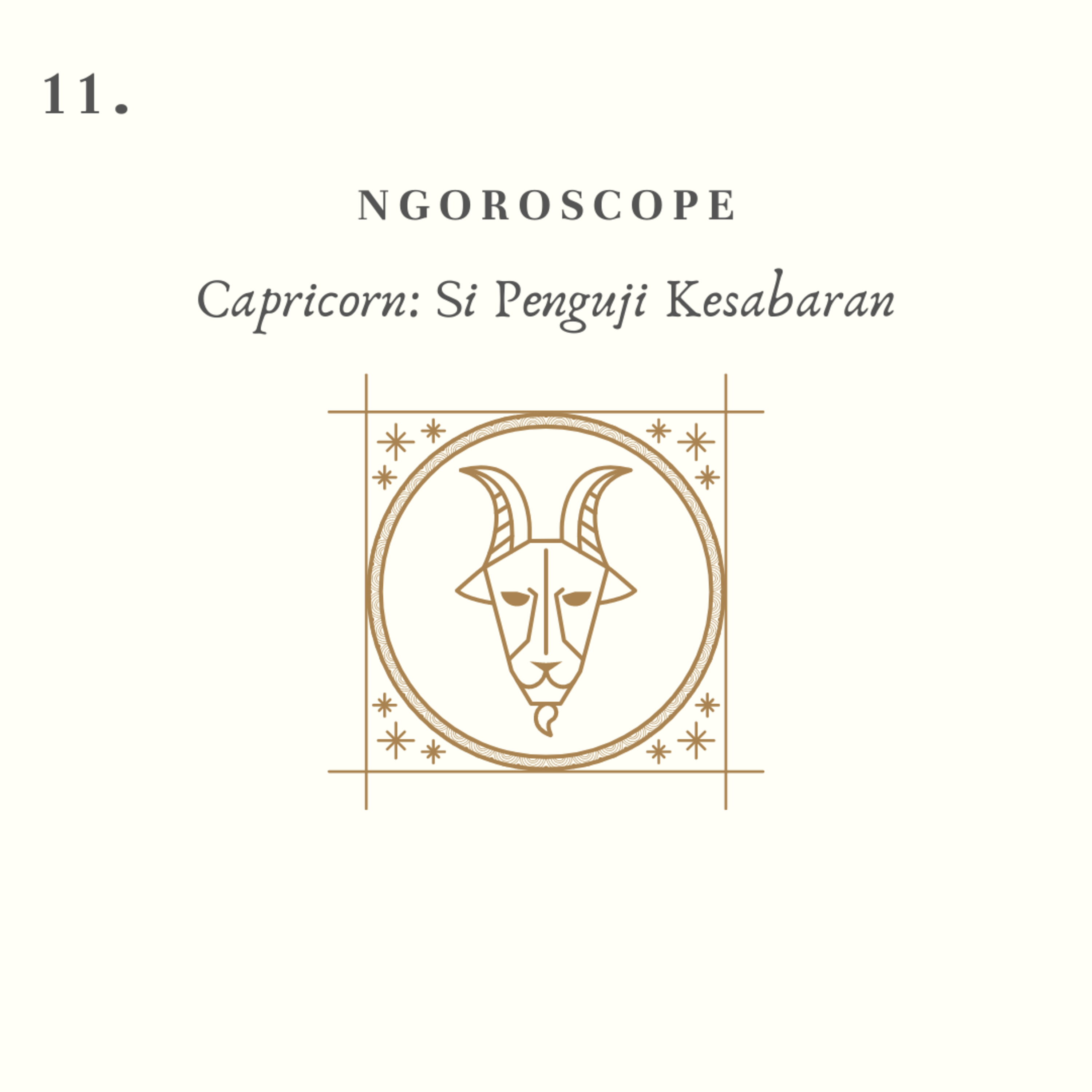 NGOROSCOPE