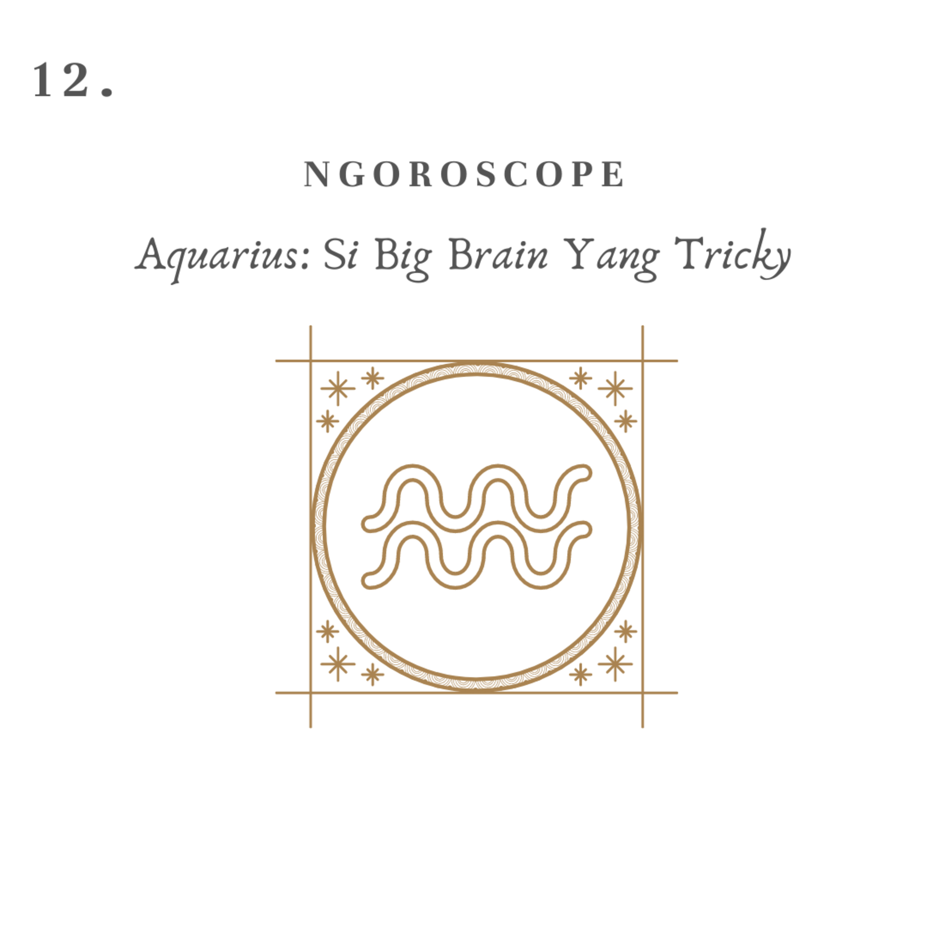 NGOROSCOPE