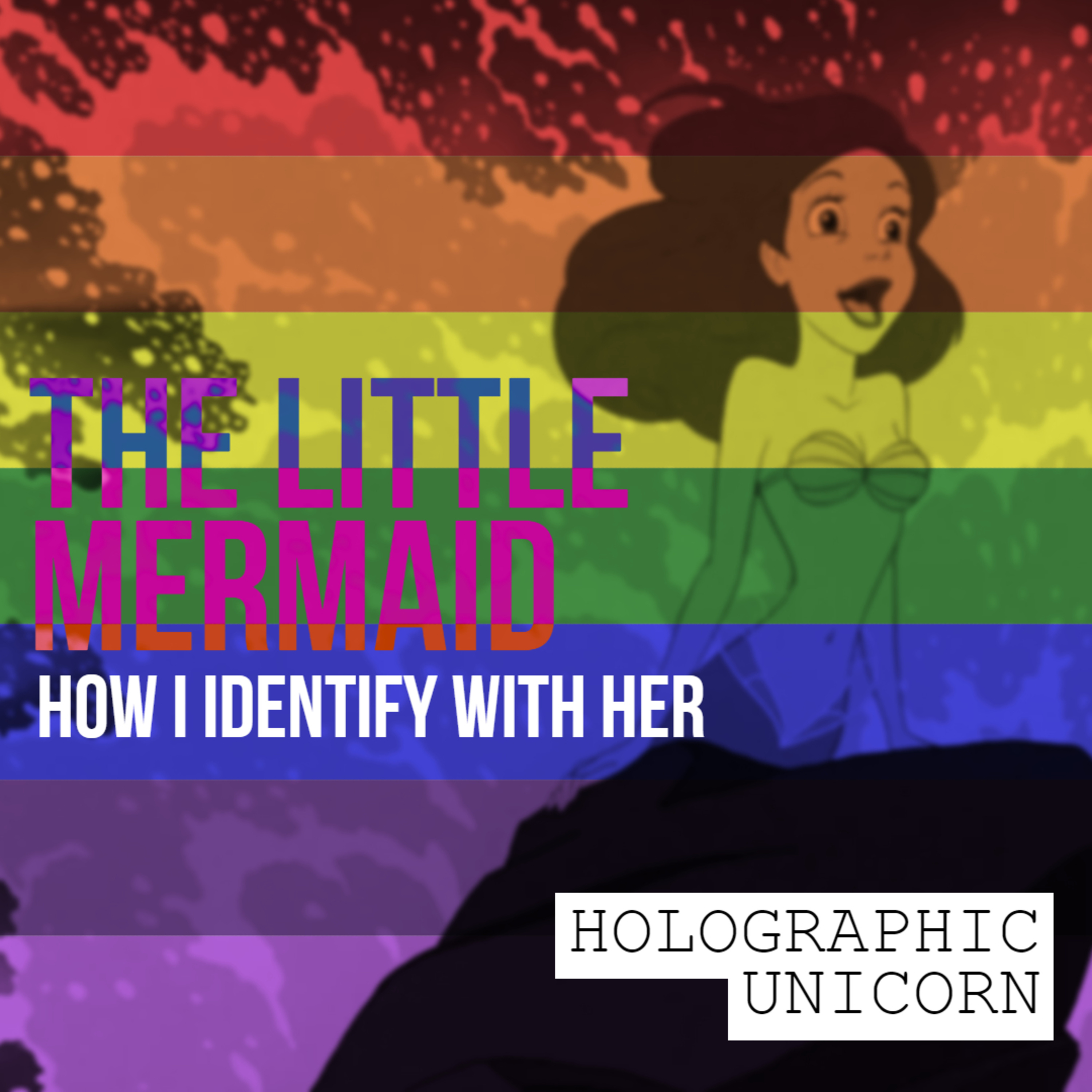HOLOGRAPHIC UNICORN