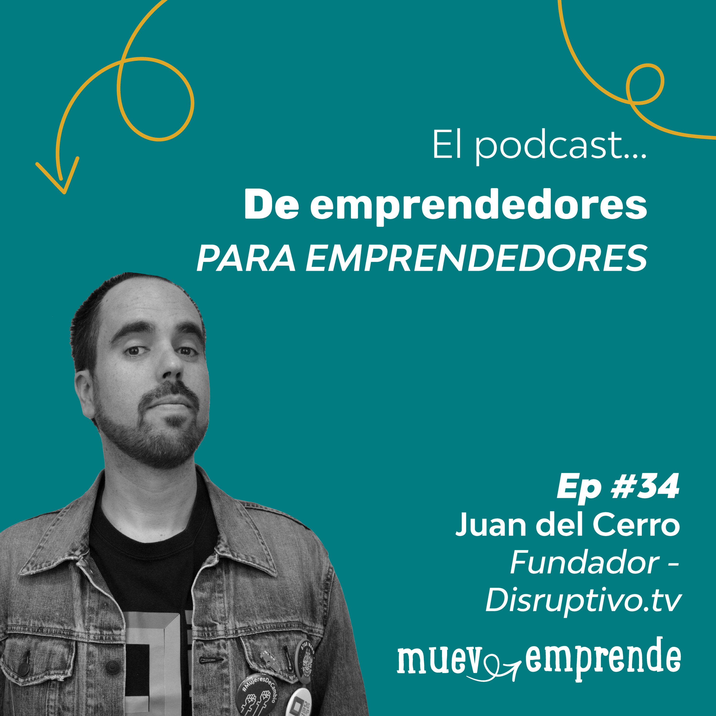 34. De lo único que te vas a arrepentir es lo que no intentas ... ¡Anímate y Lánzate ! - Juan del Cerro episode artwork