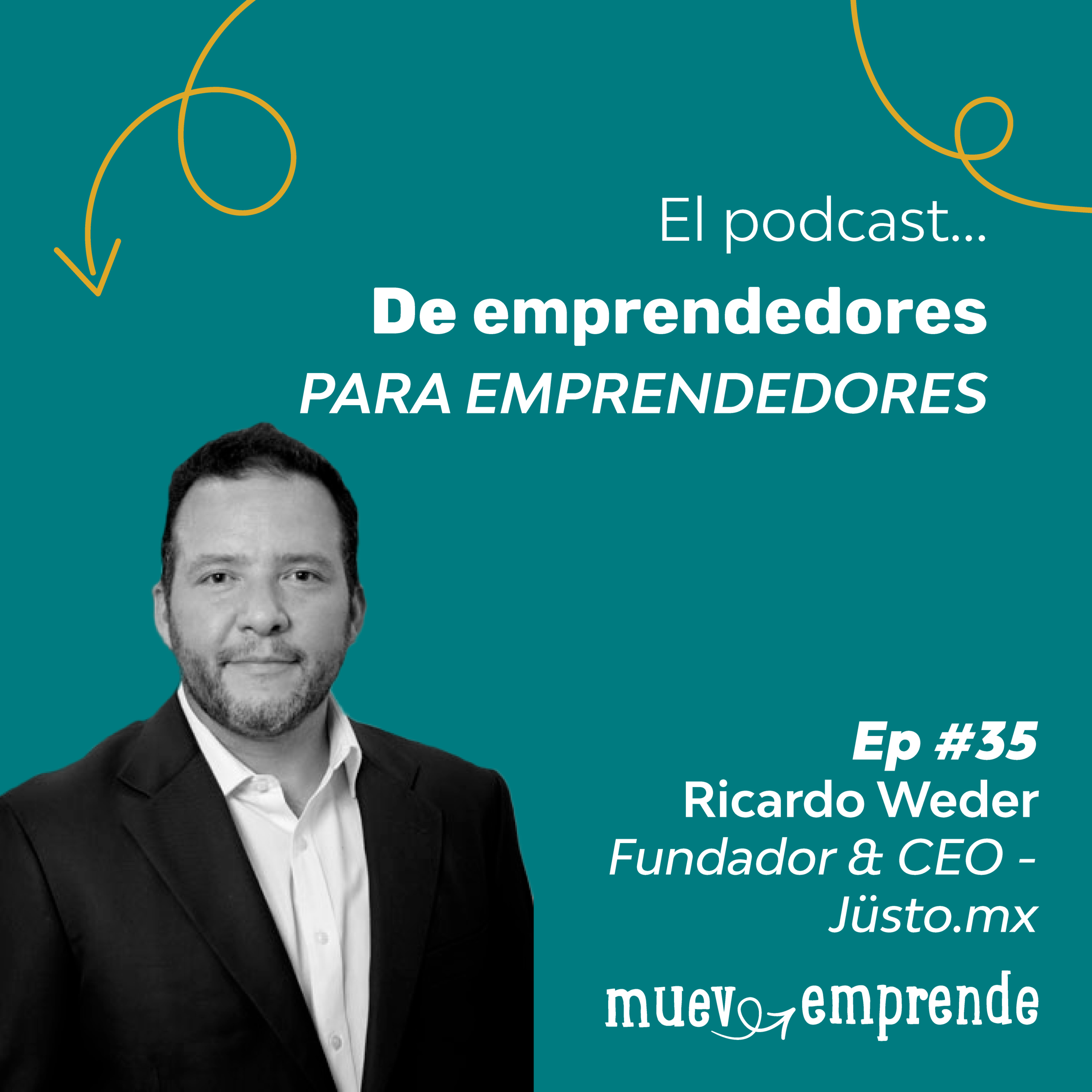 35. El emprendedor se hace ... no nace - Ricardo Weder  episode artwork