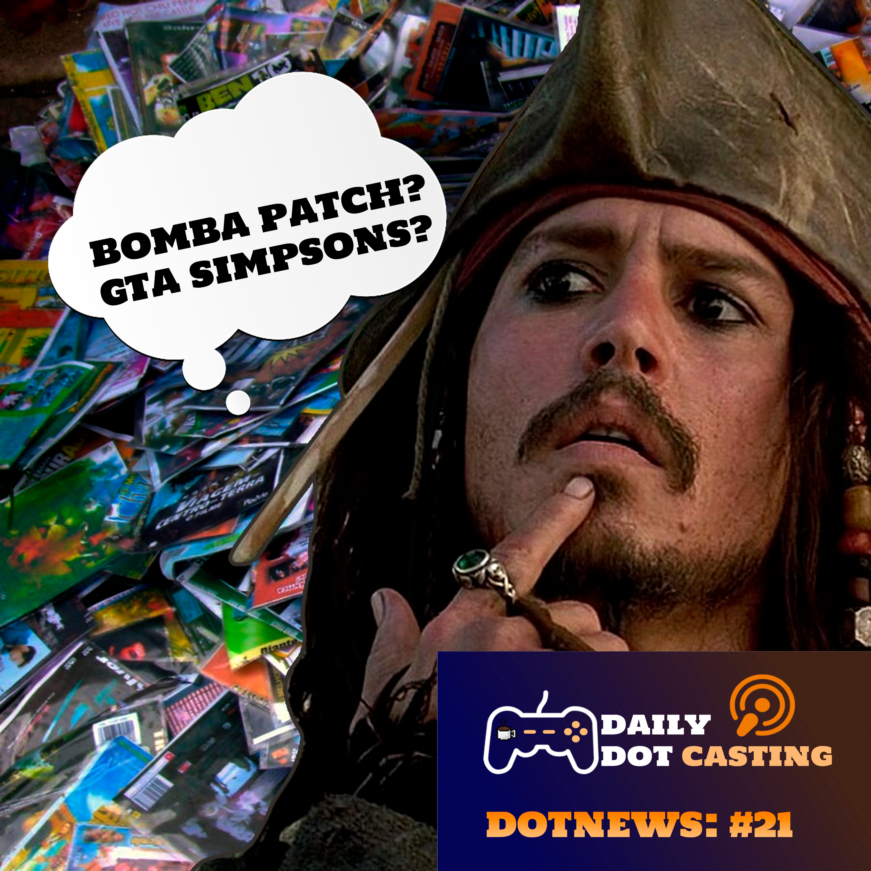 Os velhos tempos de pirataria de games no Brasil - DotNews #21 episode artwork