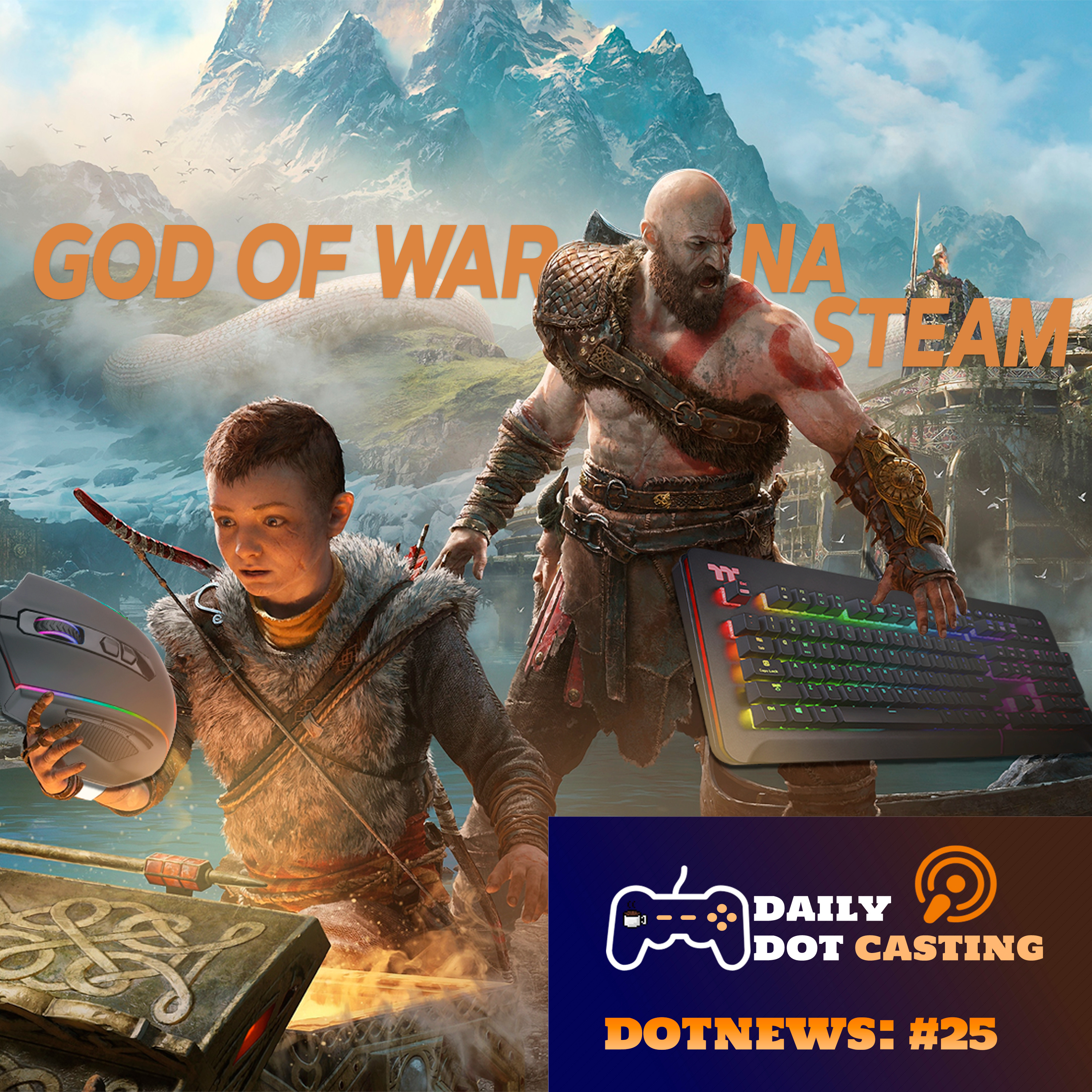 God of War anunciado para PC 2022 - DotNews #25 episode artwork