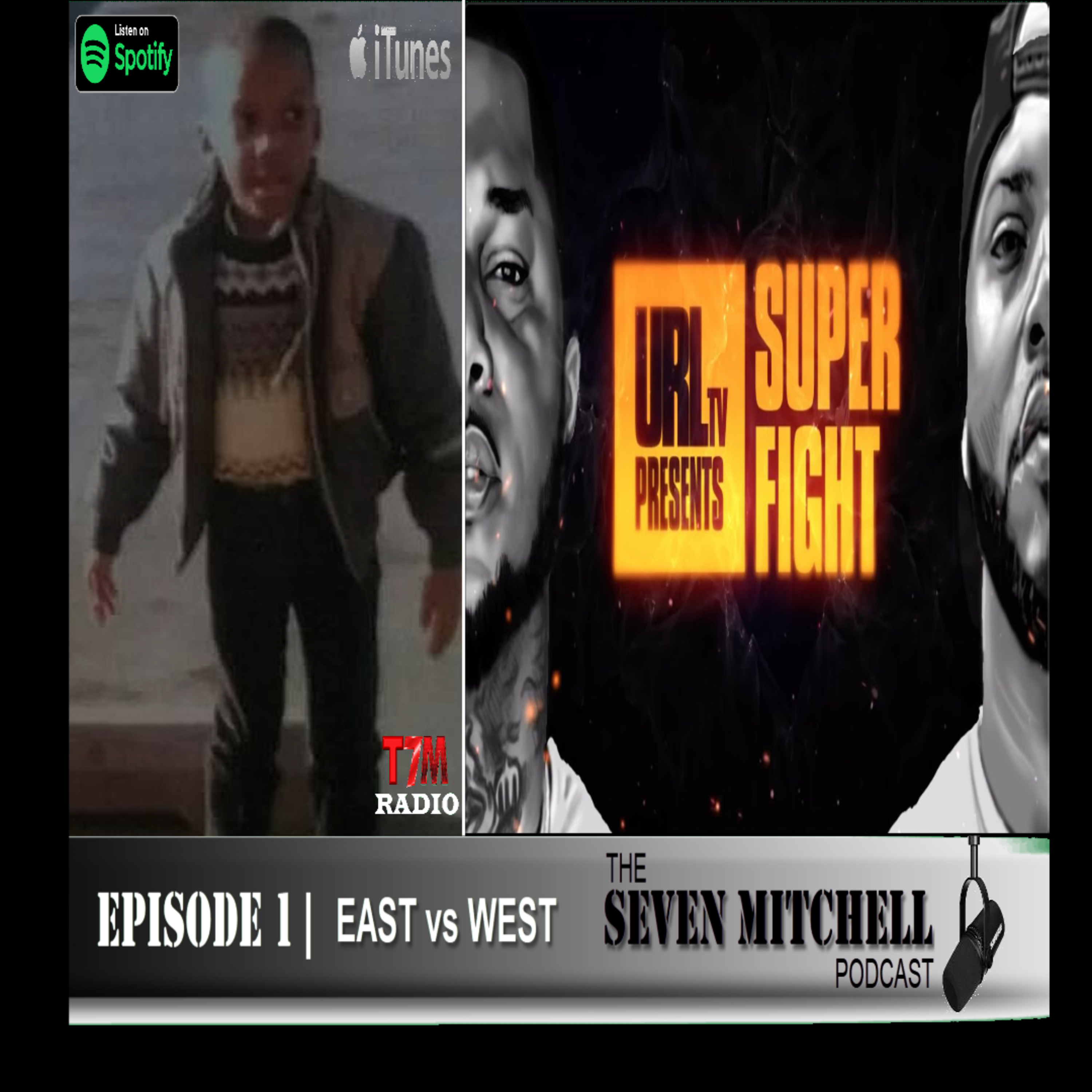 EAST vs WEST 2: Geechi Gotti Math Hoffa Superfight 3 - THE SEVEN MITCHELL PODCAST  episode artwork
