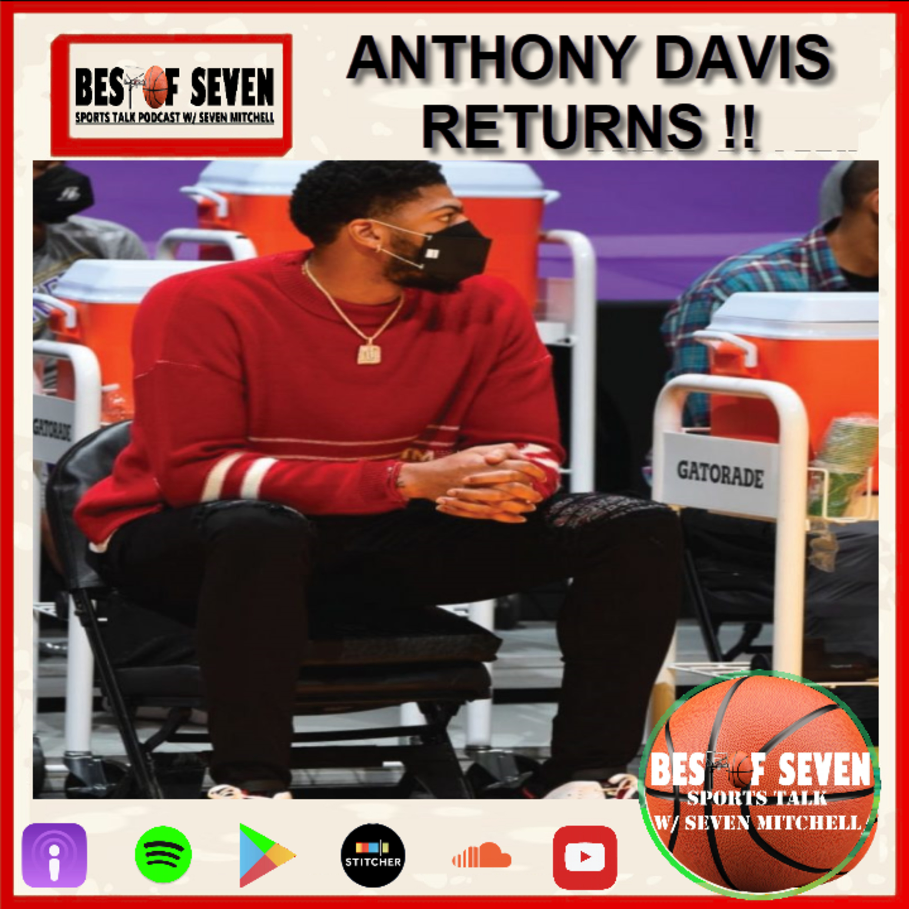 Anthony Davis return, Paul George given extra time off episode artwork