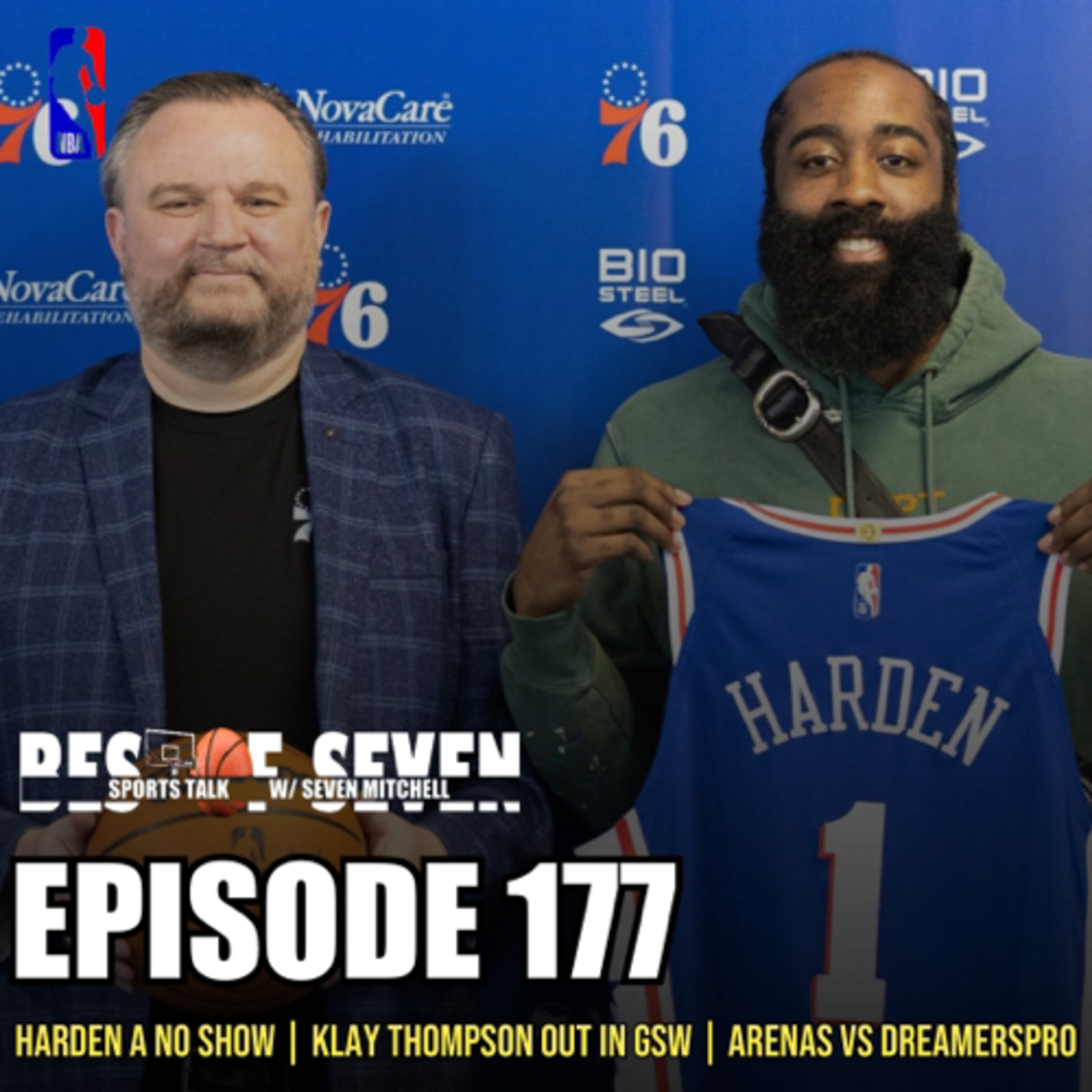 JAMES HARDEN QUIT ON THE SIXERS | EP 177 | BEST OF SEVEN SPORTS  episode artwork