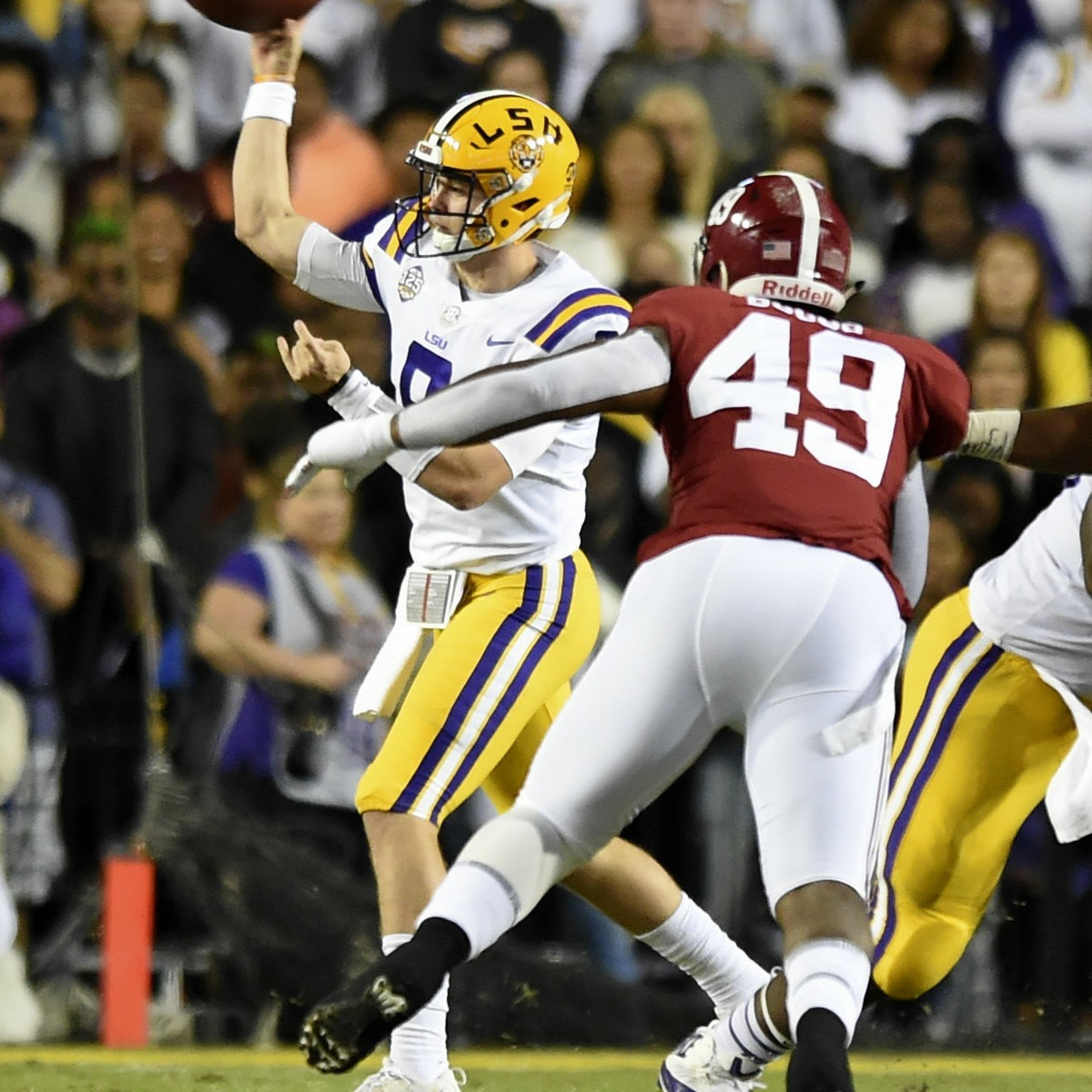 ALABAMA'S LOSS TO LSU MAY COST THEM A PLAYOFF SPOT