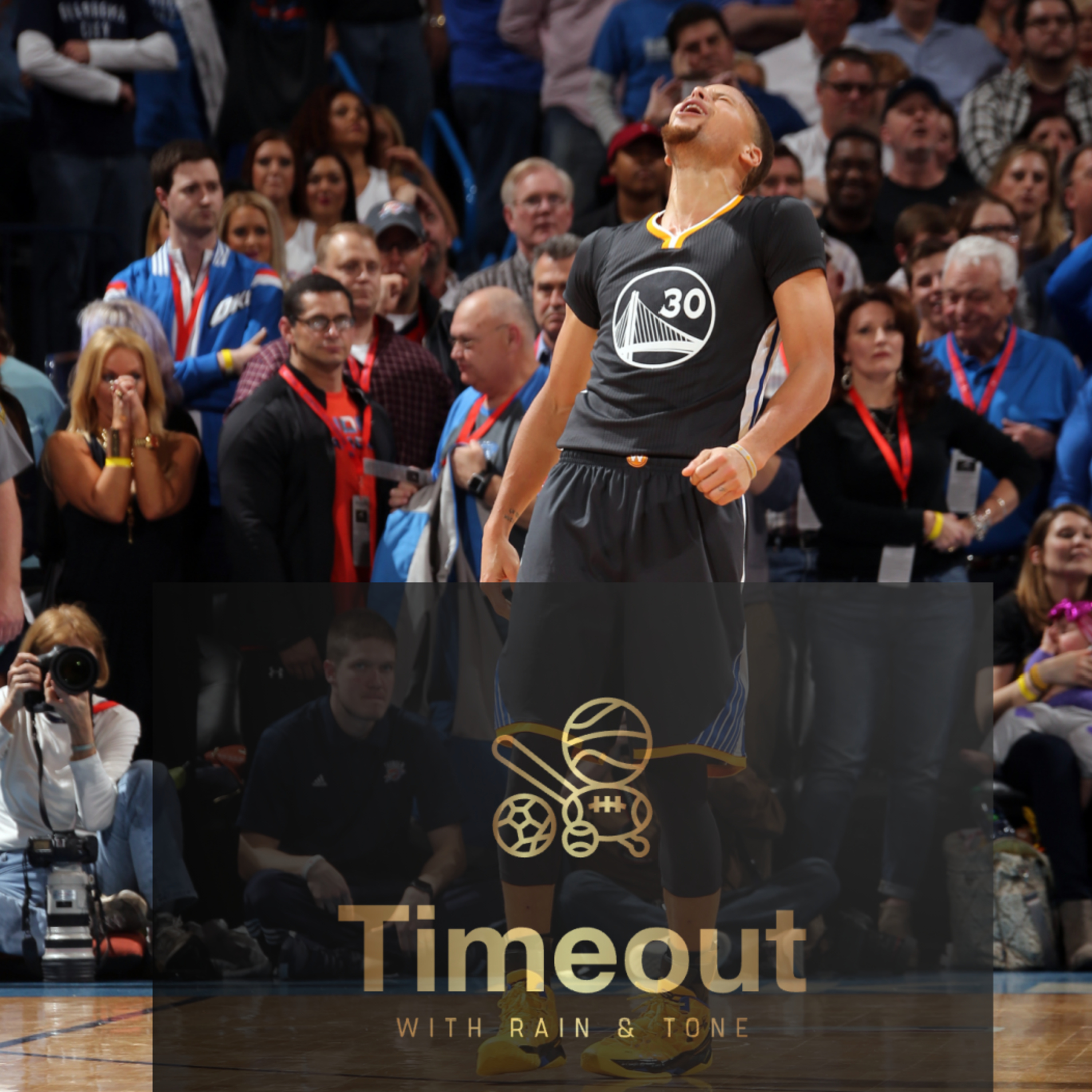 EP 22 Steph Curry's iconic shot in OKC and a Feb review for the Warriors episode artwork