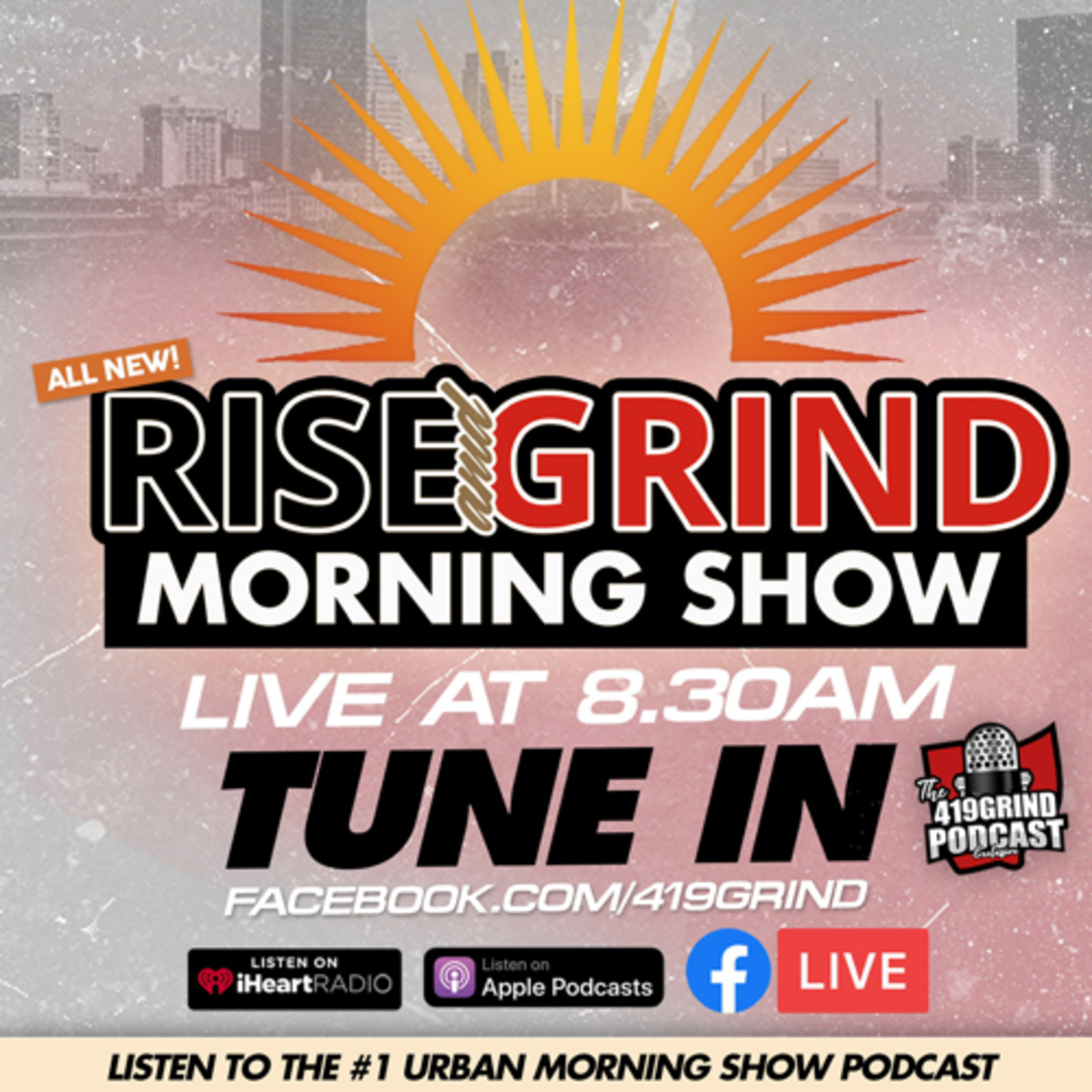 Rise & Grind Morning Show 8/28 - Jim Jackson episode artwork