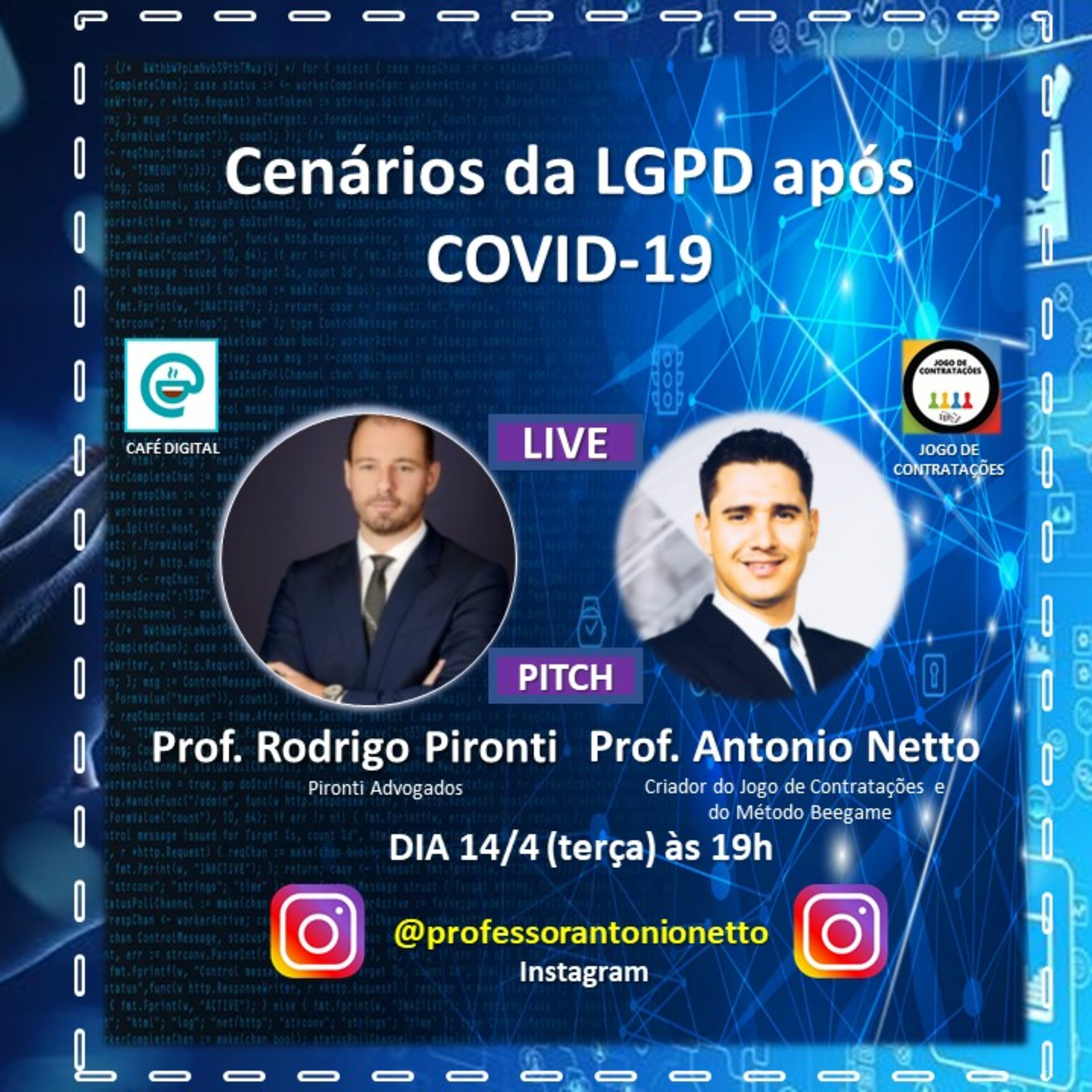 Café Digital - Jogo de Contratações - Beegame - Antonio Netto