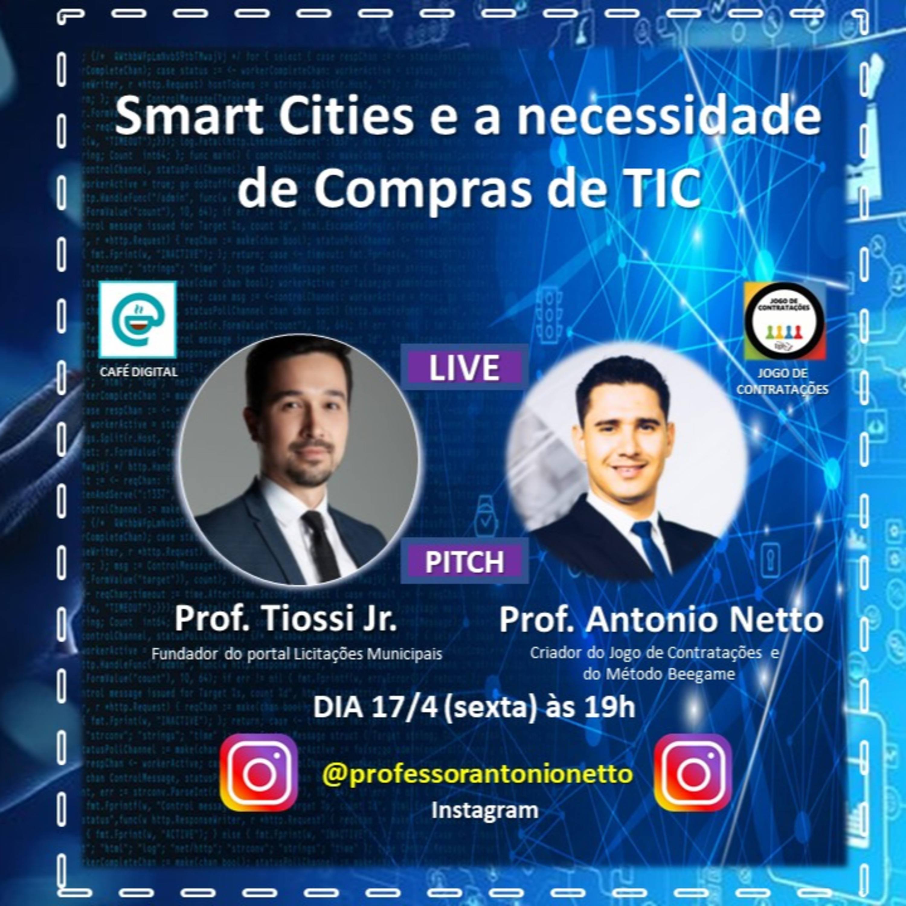 Café Digital - Jogo de Contratações - Beegame - Antonio Netto