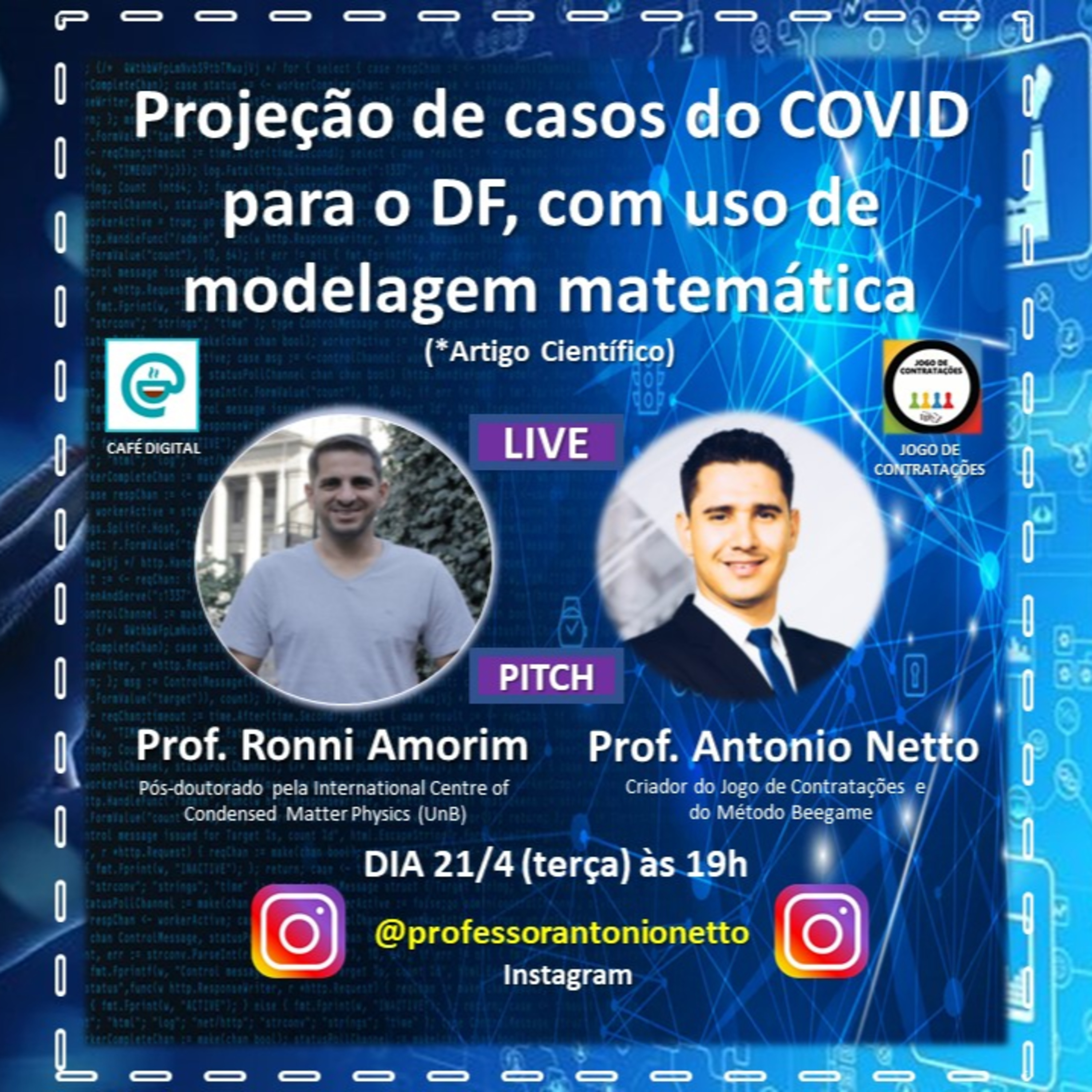 Café Digital - Jogo de Contratações - Beegame - Antonio Netto