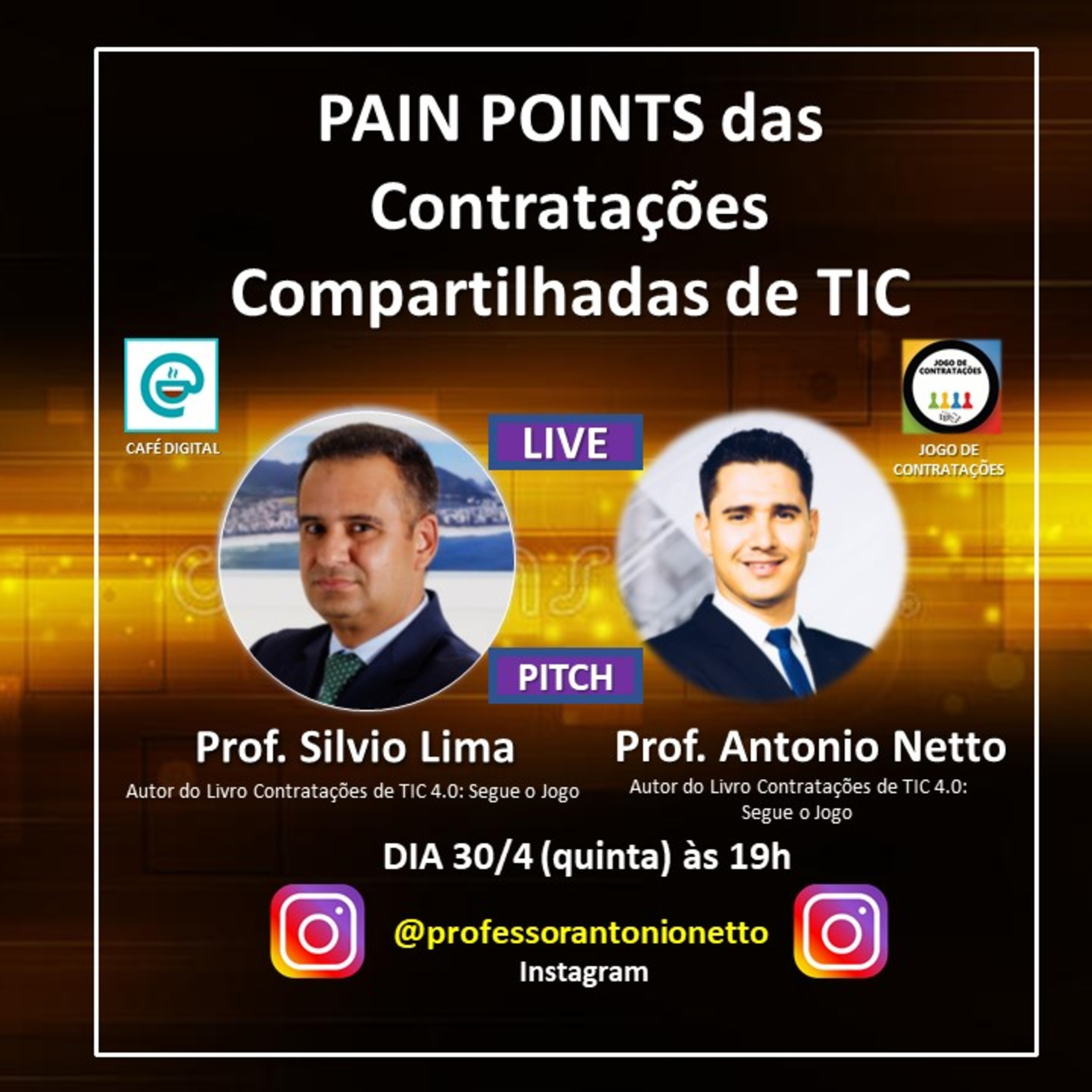 Café Digital - Jogo de Contratações - Beegame - Antonio Netto