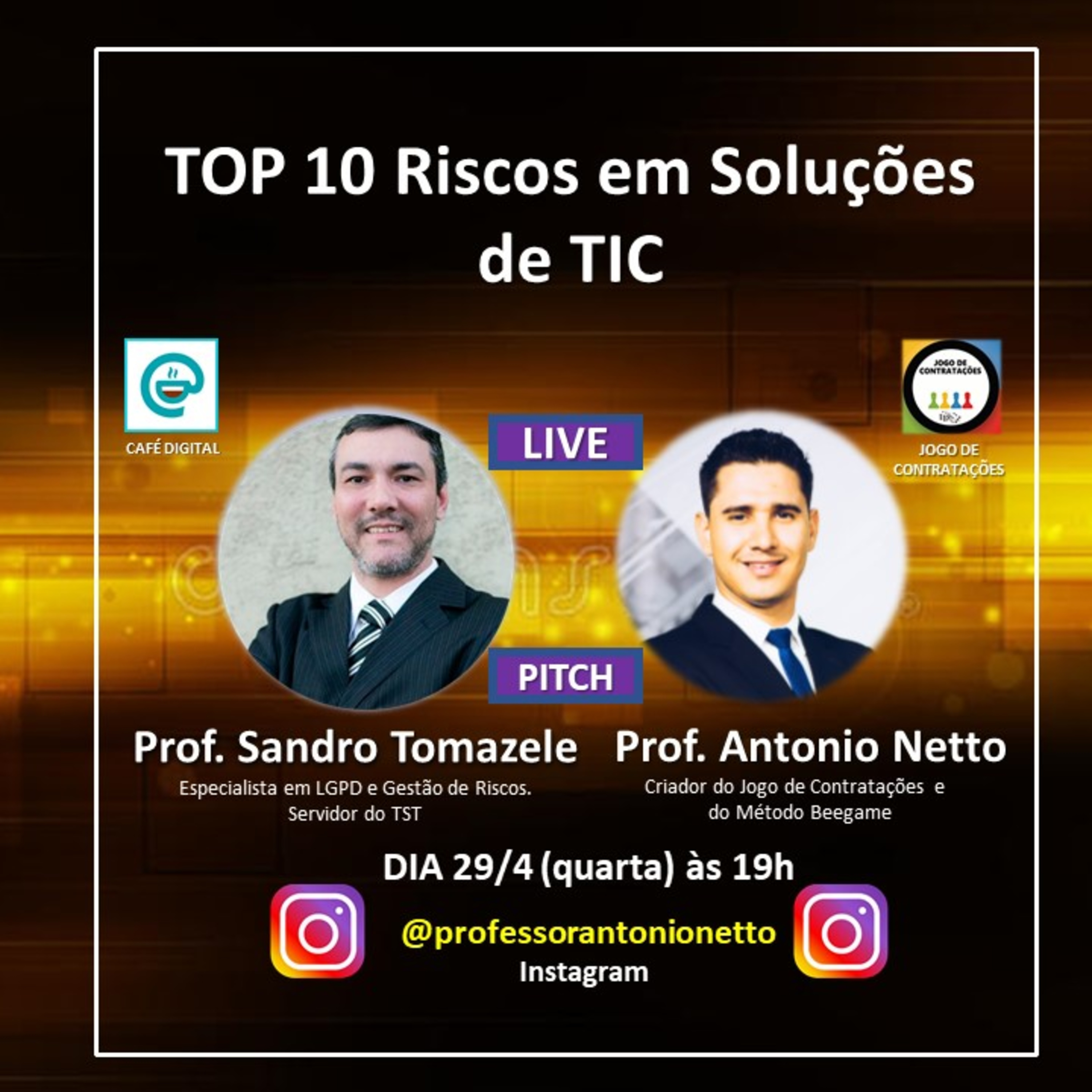 Café Digital - Jogo de Contratações - Beegame - Antonio Netto