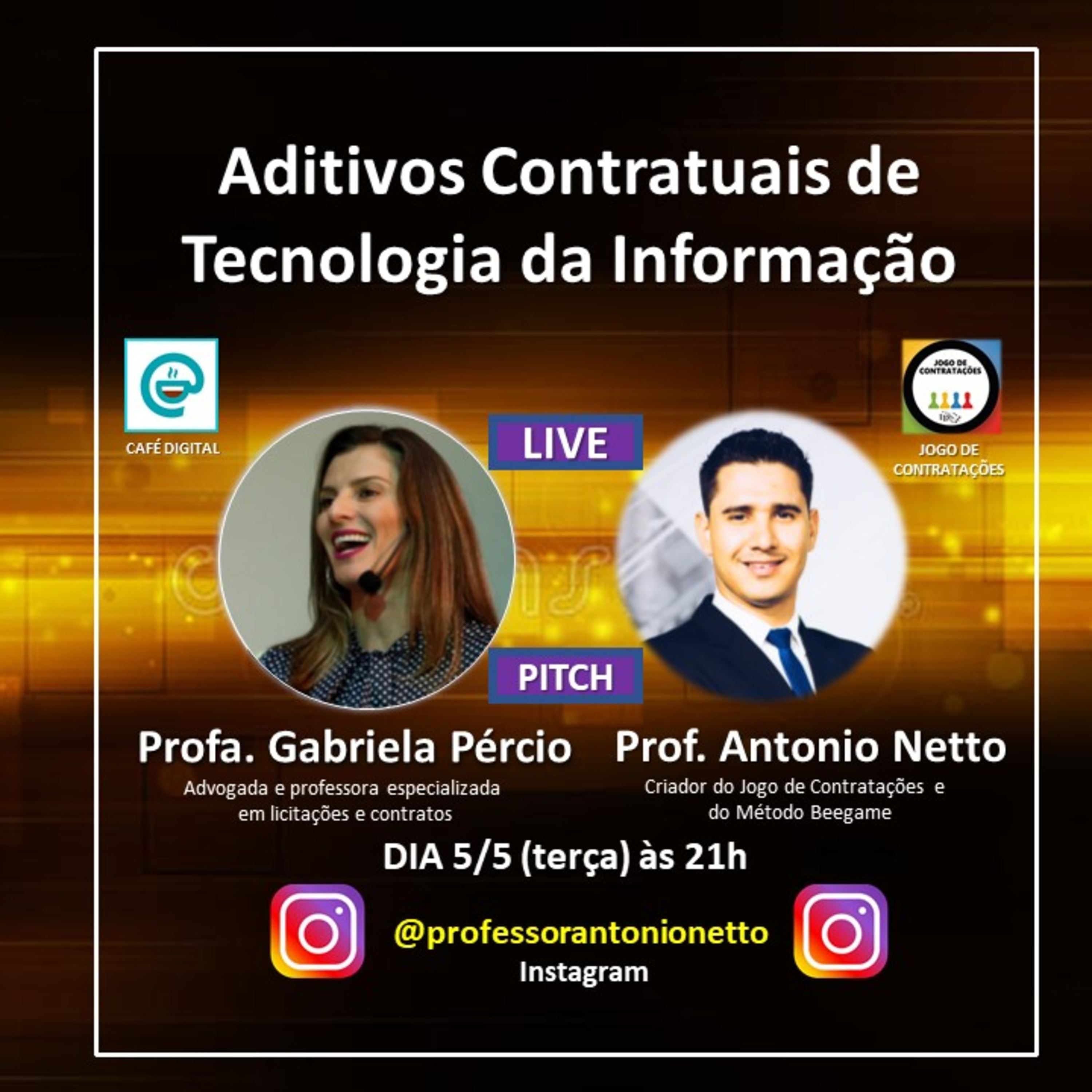 Café Digital - Jogo de Contratações - Beegame - Antonio Netto