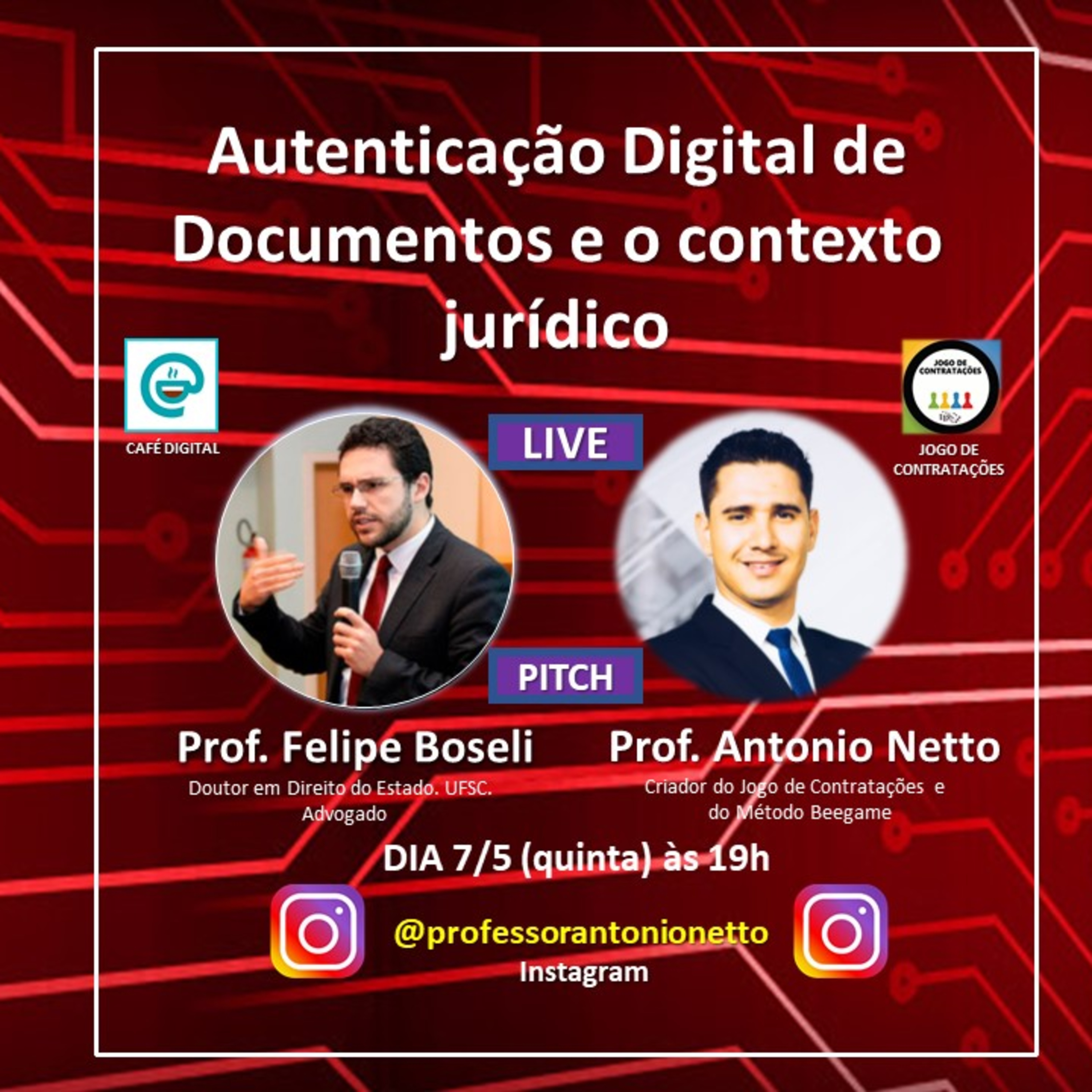 Café Digital - Jogo de Contratações - Beegame - Antonio Netto