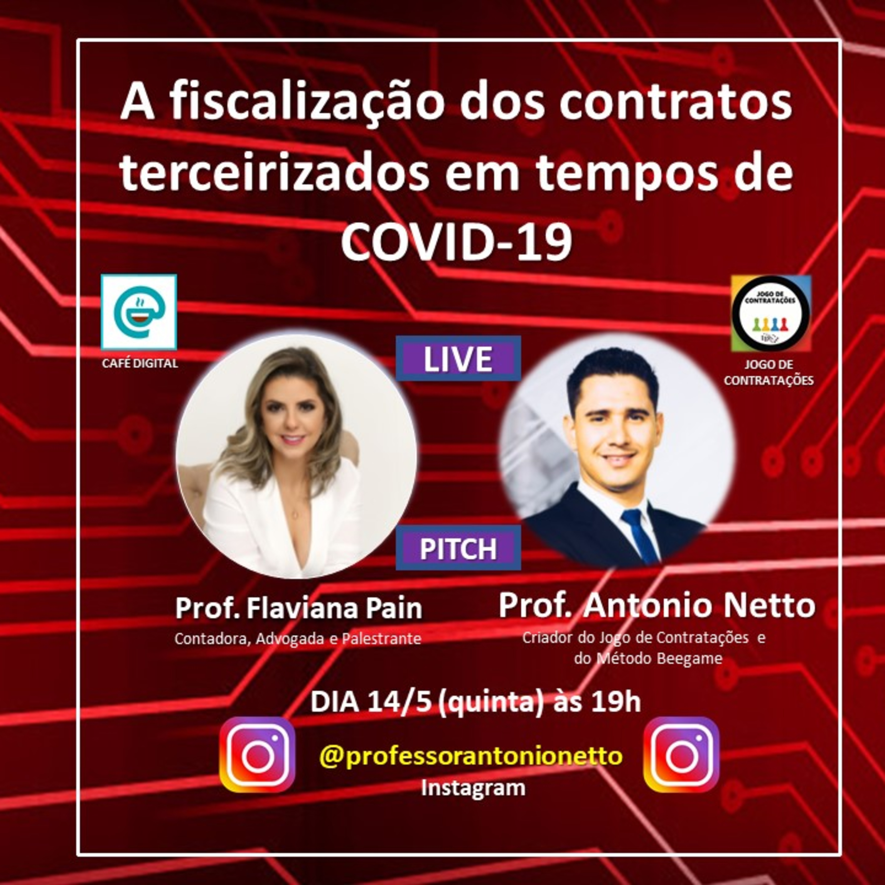 Café Digital - Jogo de Contratações - Beegame - Antonio Netto