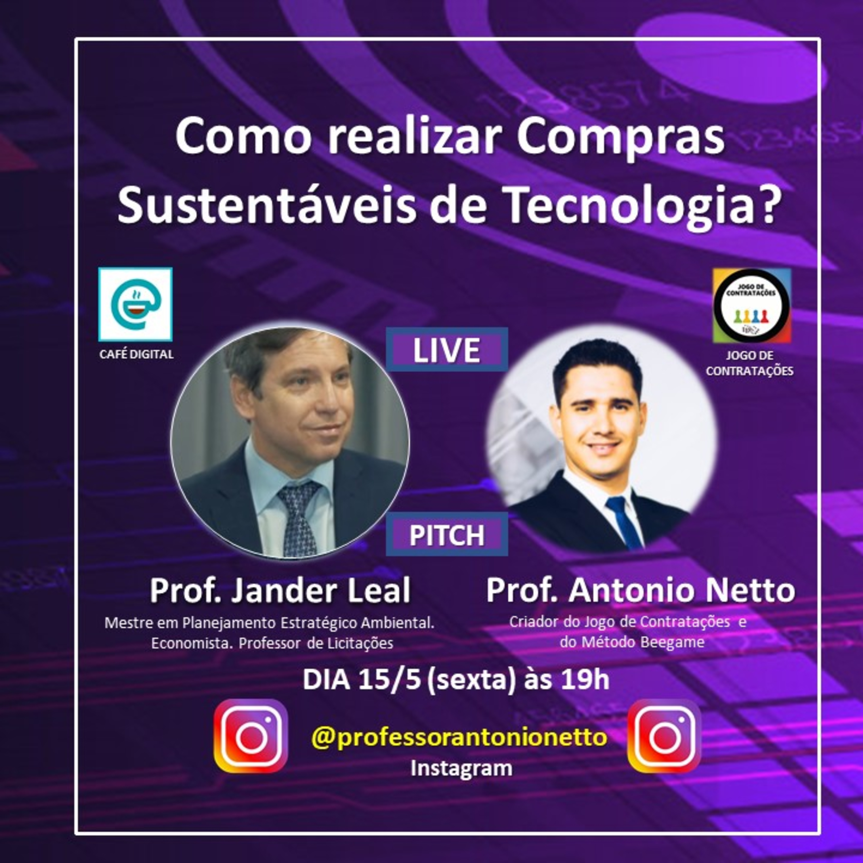 Café Digital - Jogo de Contratações - Beegame - Antonio Netto