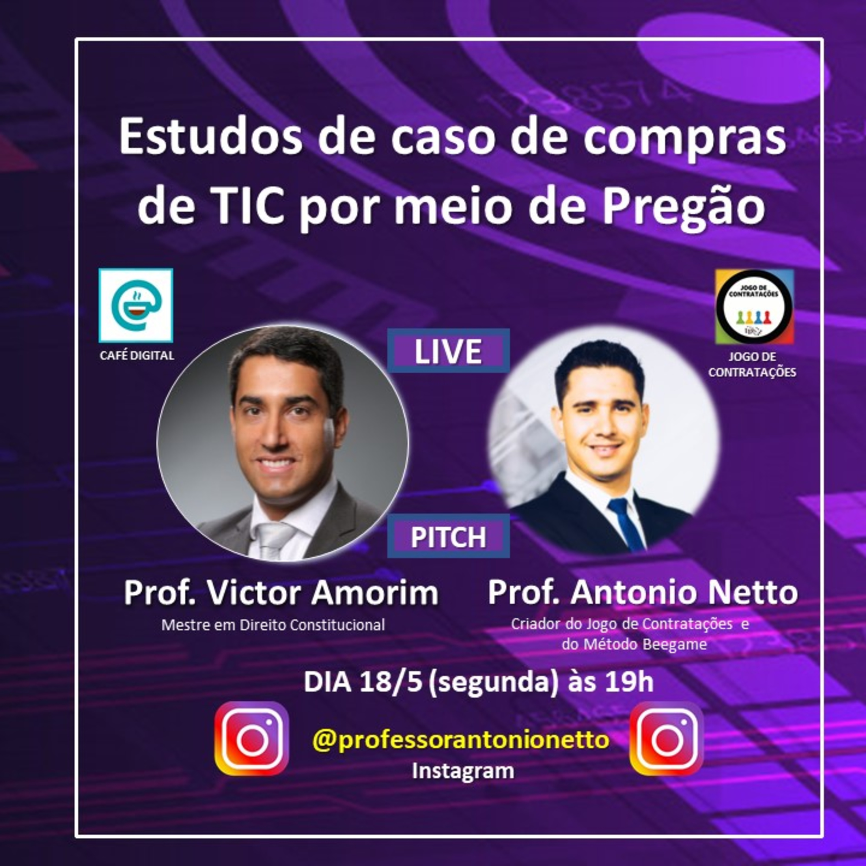 Café Digital - Jogo de Contratações - Beegame - Antonio Netto